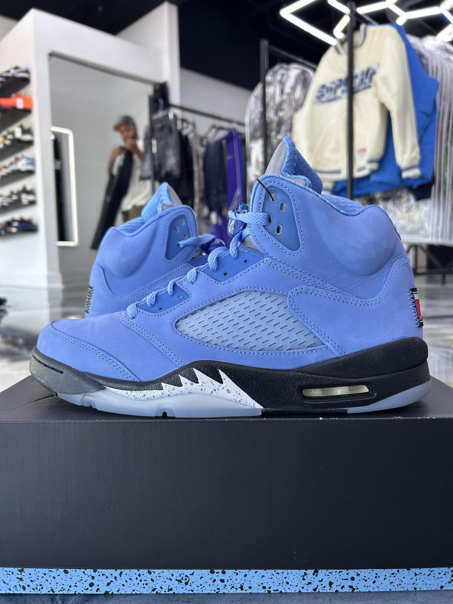 Jordan 5 "UNC" Used Size 12