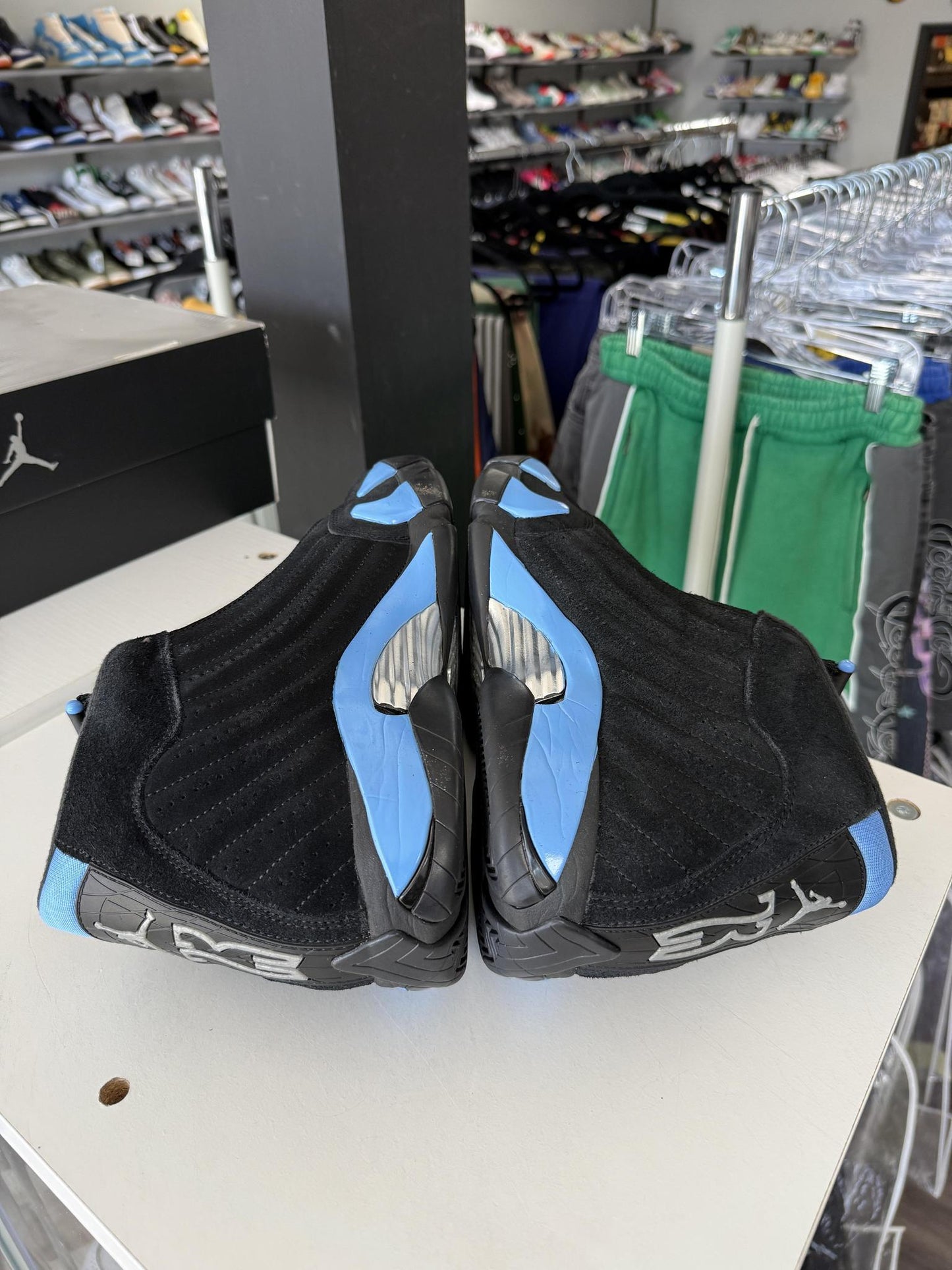 Jordan 14 "University Blue" Used Size 12