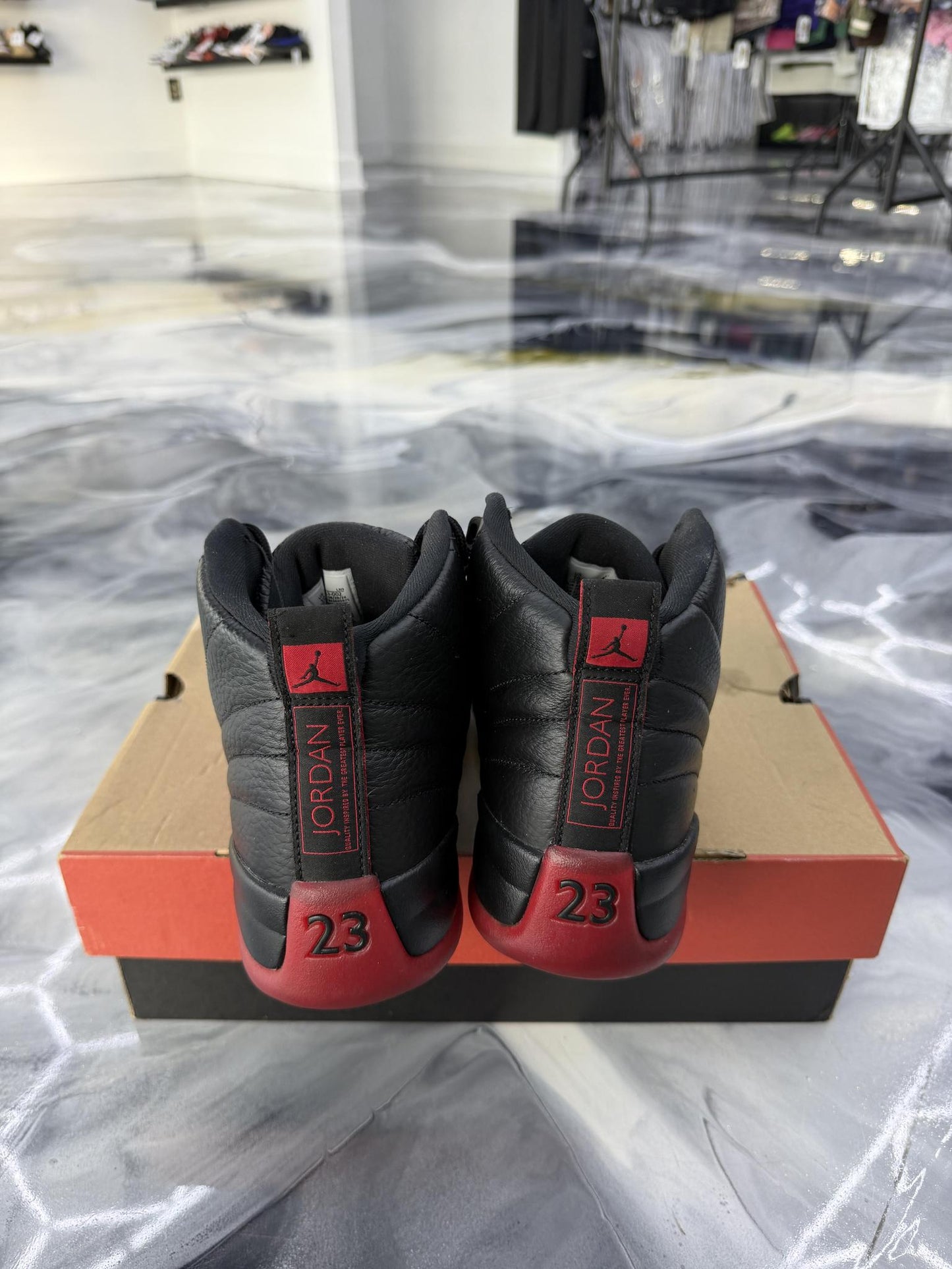 Jordan 12 "Flu Game" Used Size 10