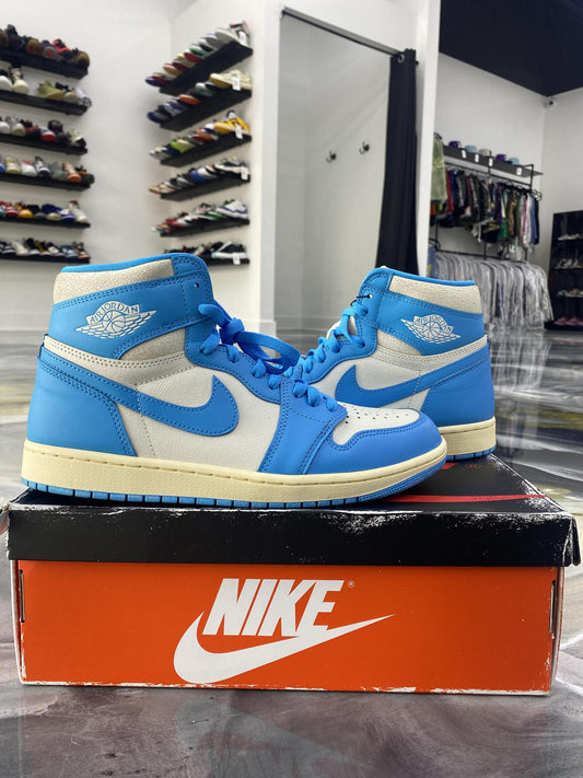 Jordan 1 "UNC Remastered" Used Size 10.5
