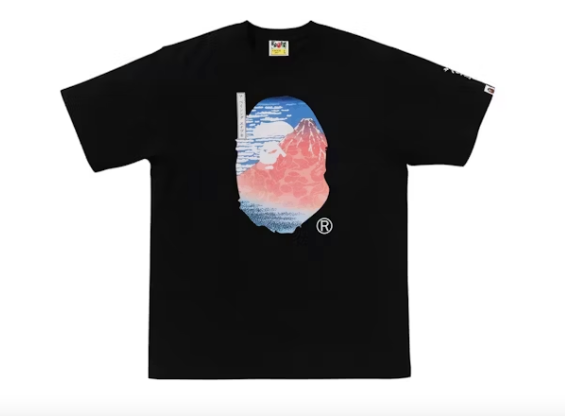 Bape x Ukiyo-E Japan Exclusive Ape Head 2 "Black"