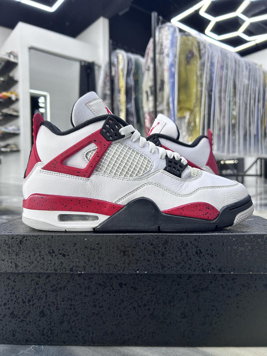 Jordan 4 Red Cement Used Size 9.5