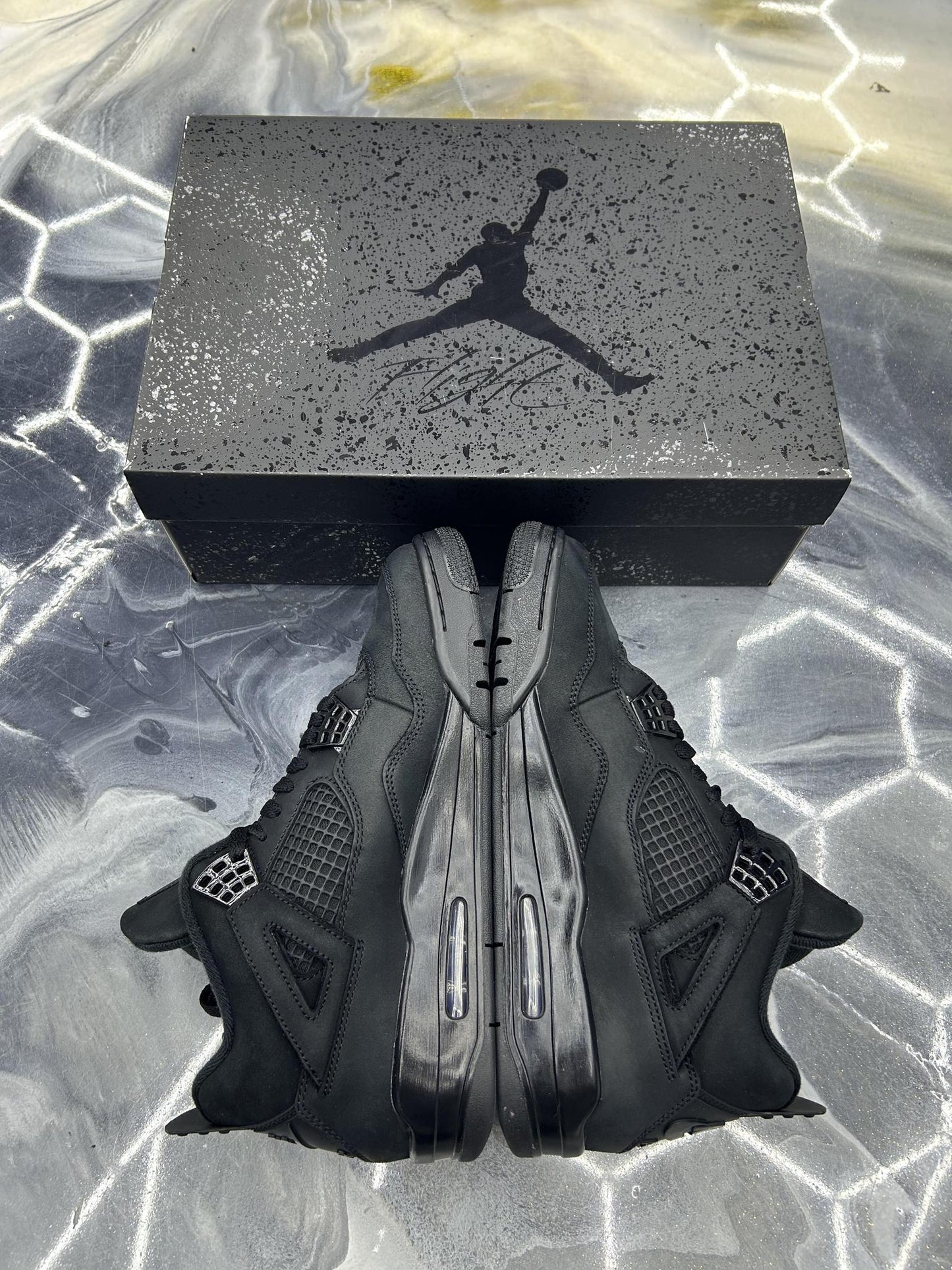 Jordan 4 "Black Cat" (2025) Used Size 10.5