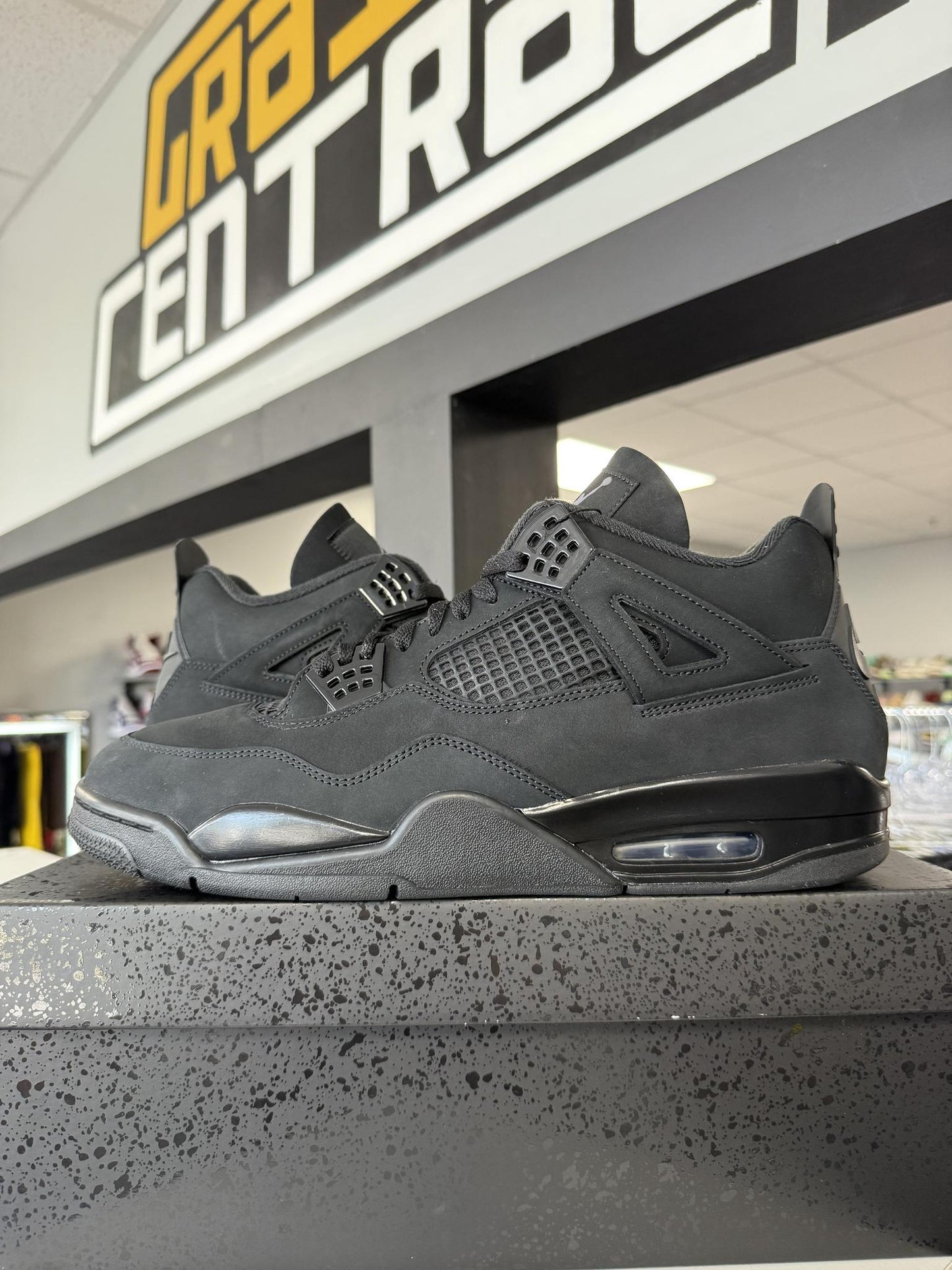 Jordan 4 "Black Cat" Used Size 14