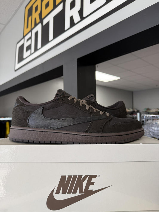 Jordan 1 Low X Travis Scott "Velvet Brown" Used Size 13