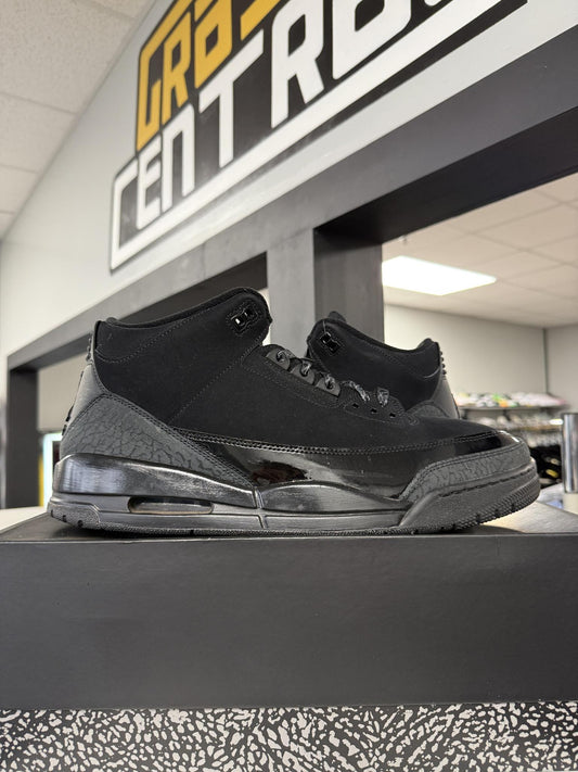 Jordan 3 "Black Cat" Used Size 15