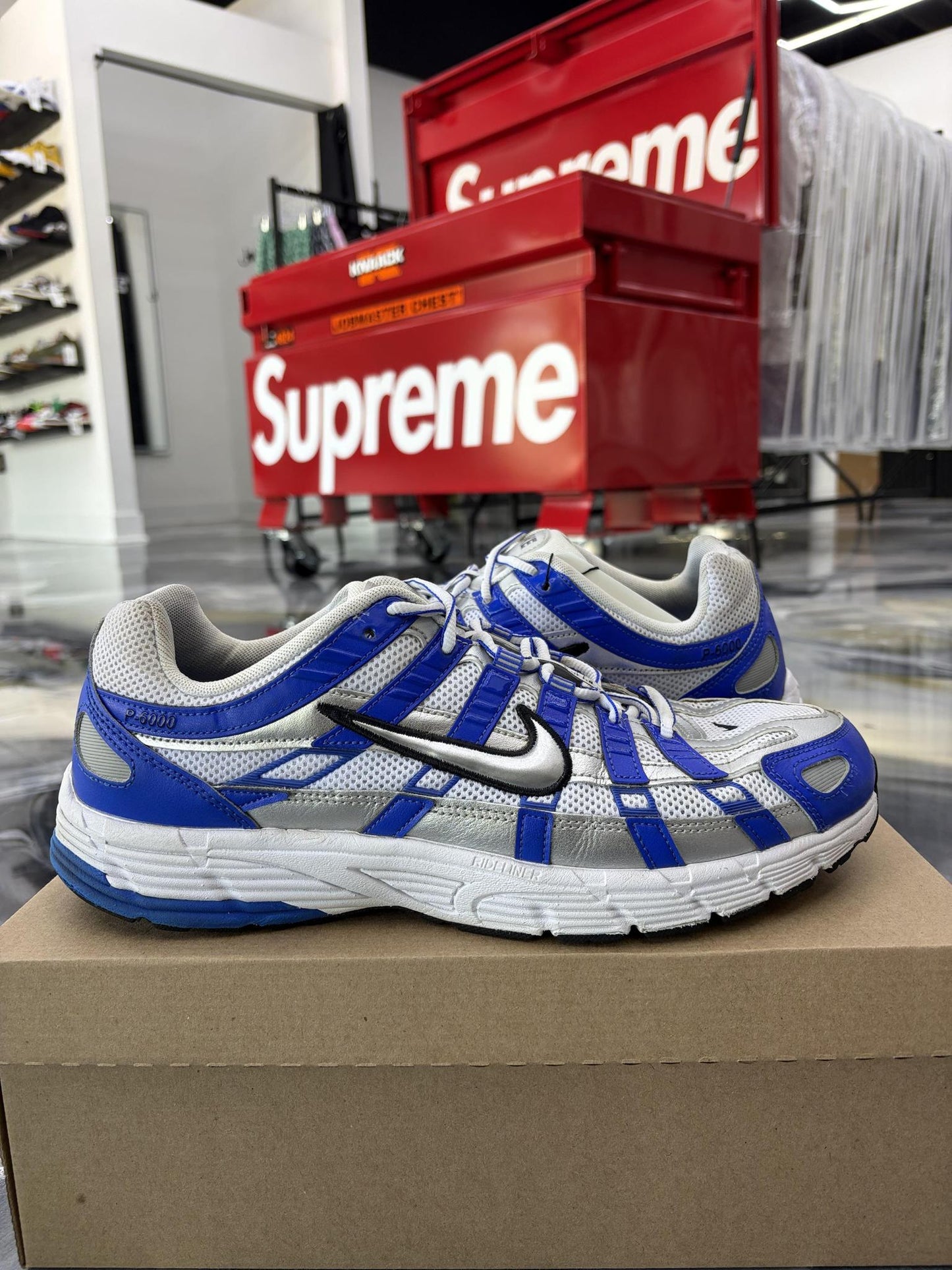Nike P-6000 "Racer Blue" Used Size 12