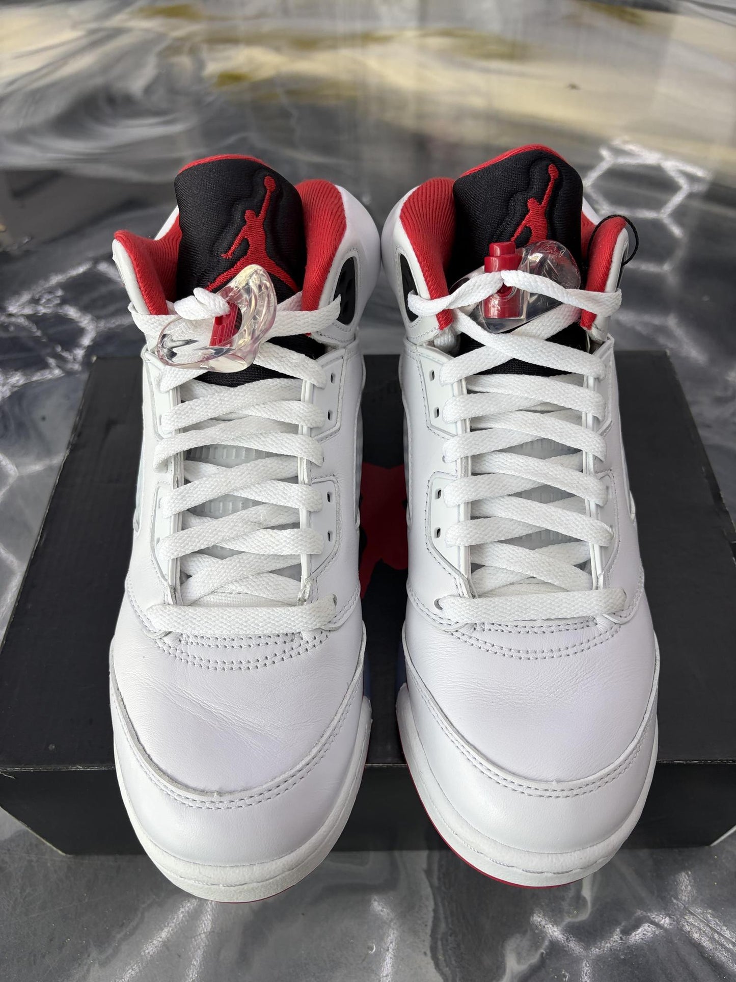 Jordan 5 "Fire Red" Used Size 6Y/7.5W