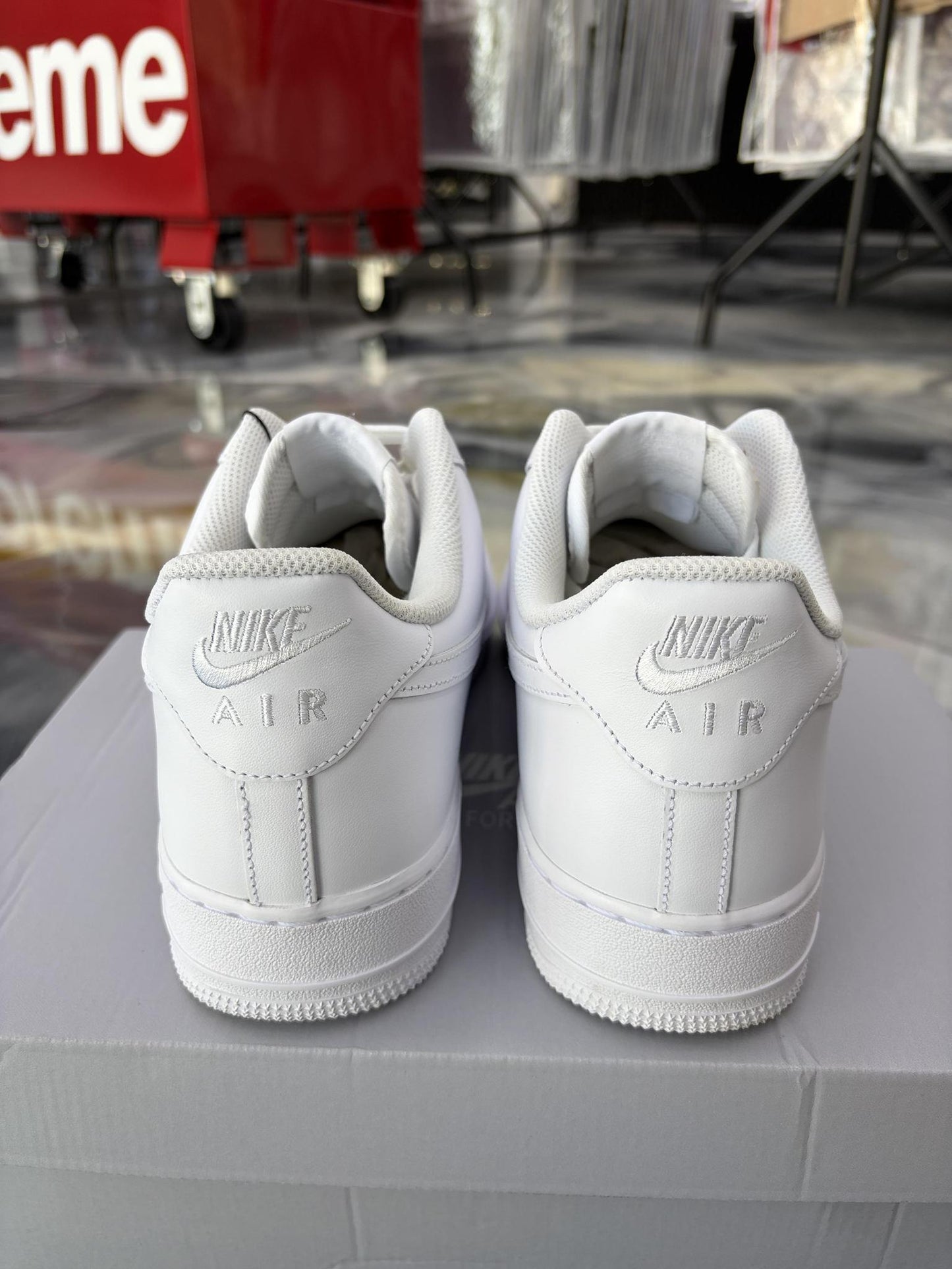 Nike Air Force 1 "White" Used Size 12