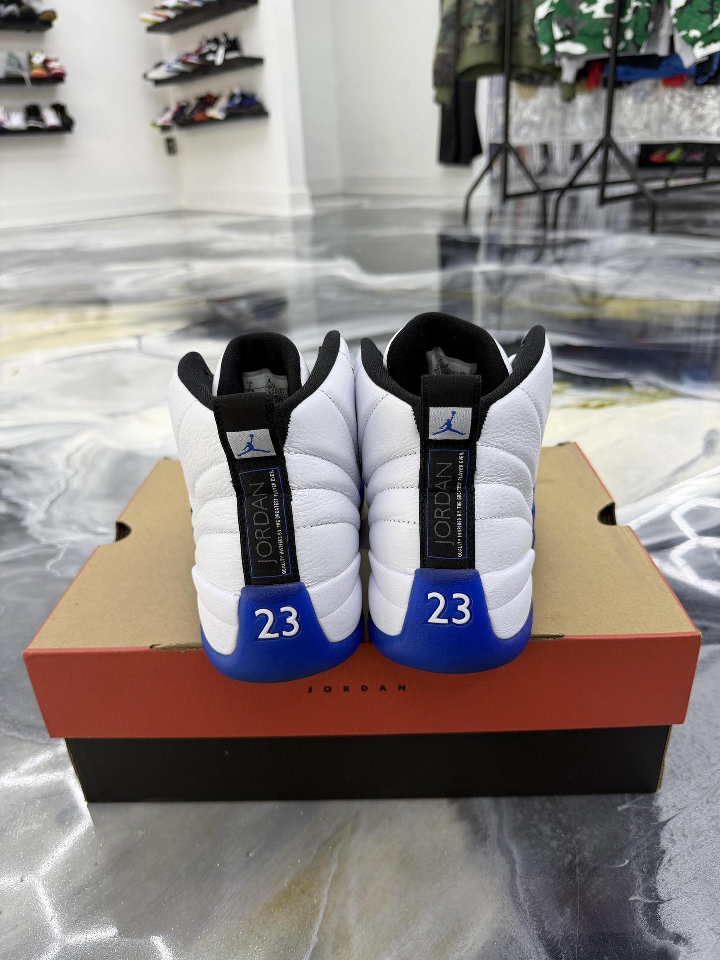 Jordan 12 Blueberry Used Size 9