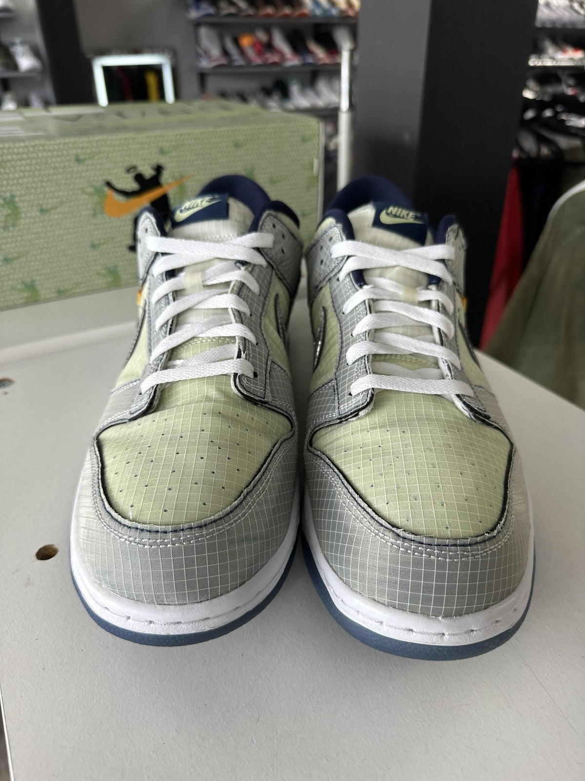 Nike Dunk Low "Union LA Pistachio" Used Size 14