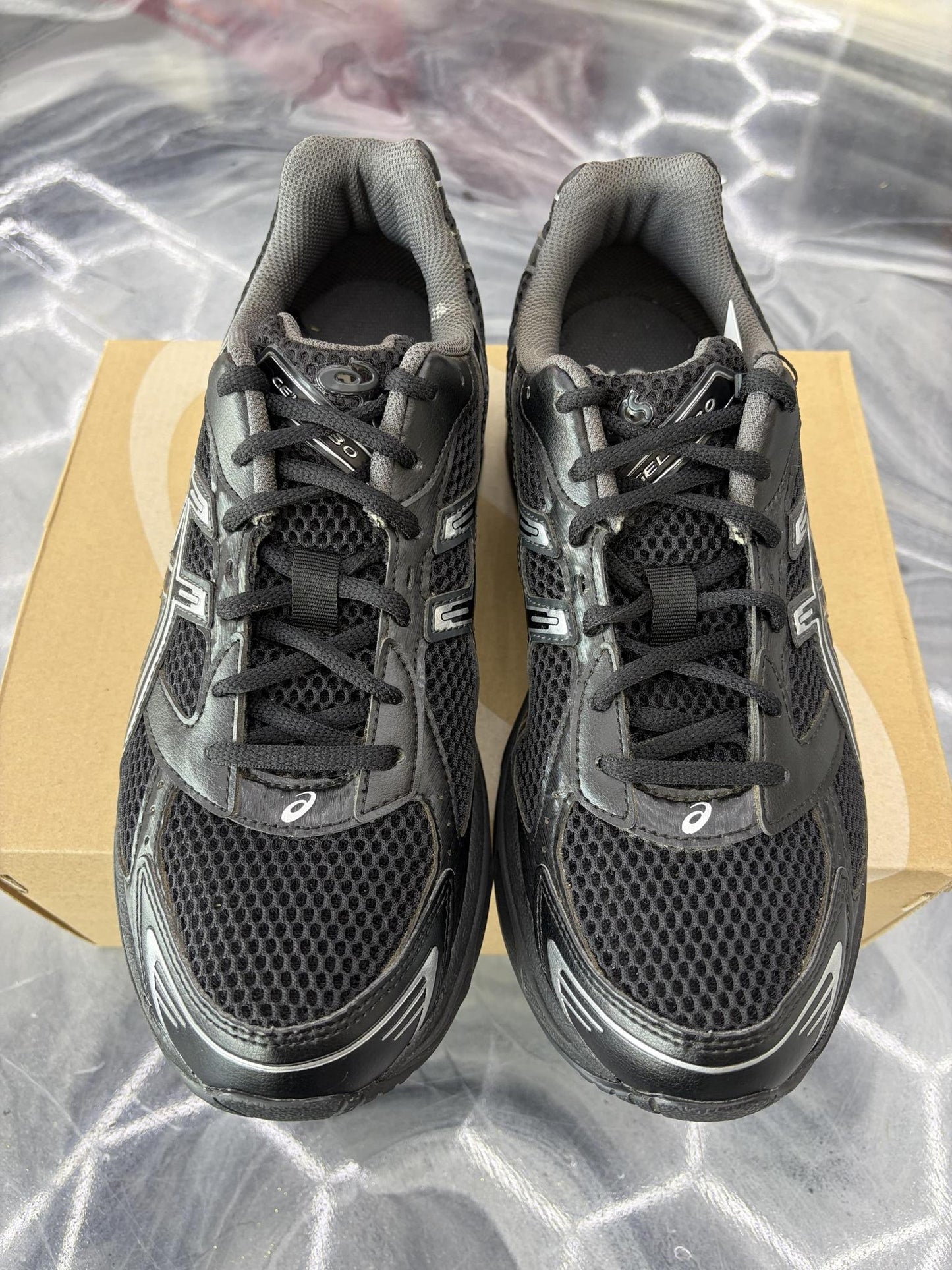 Asics Gel 1130 "Black Pure Silver" Used Size 9.5