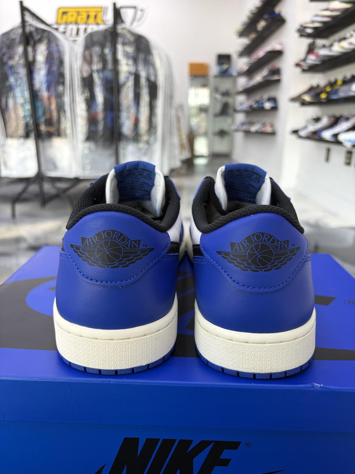 Jordan 1 Low "Game Royal" Used Size 12