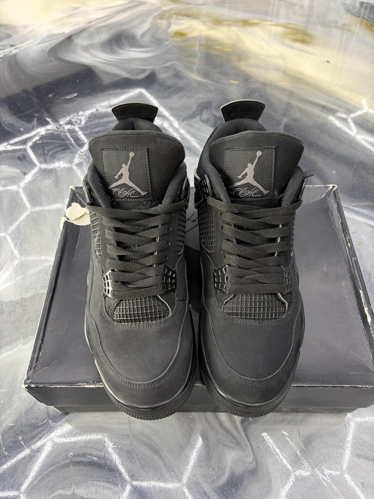 Jordan 4 "Black Cat 2020" Used Size 12