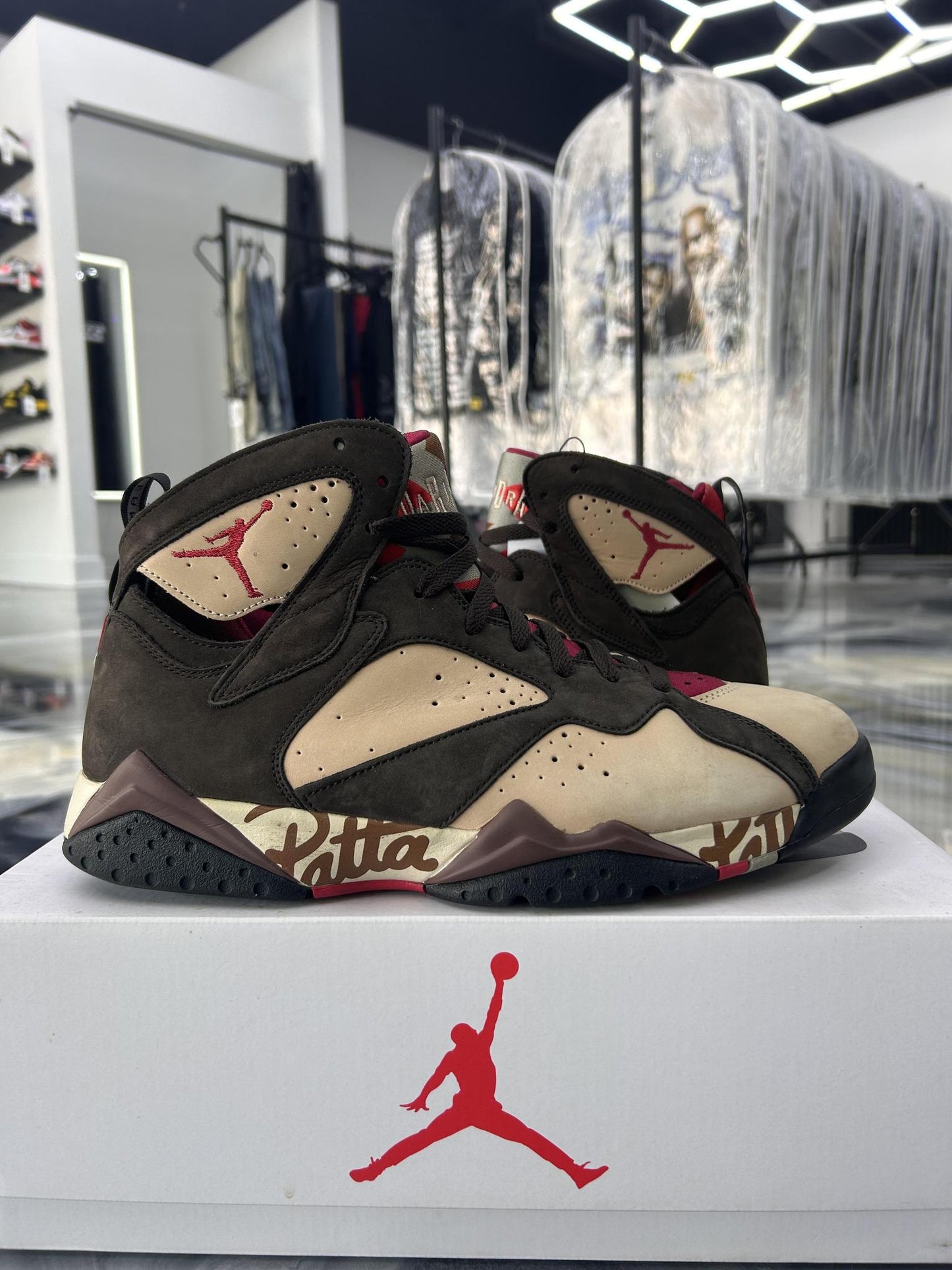 Jordan 7 x Patta "Shimmer" Used Size 12