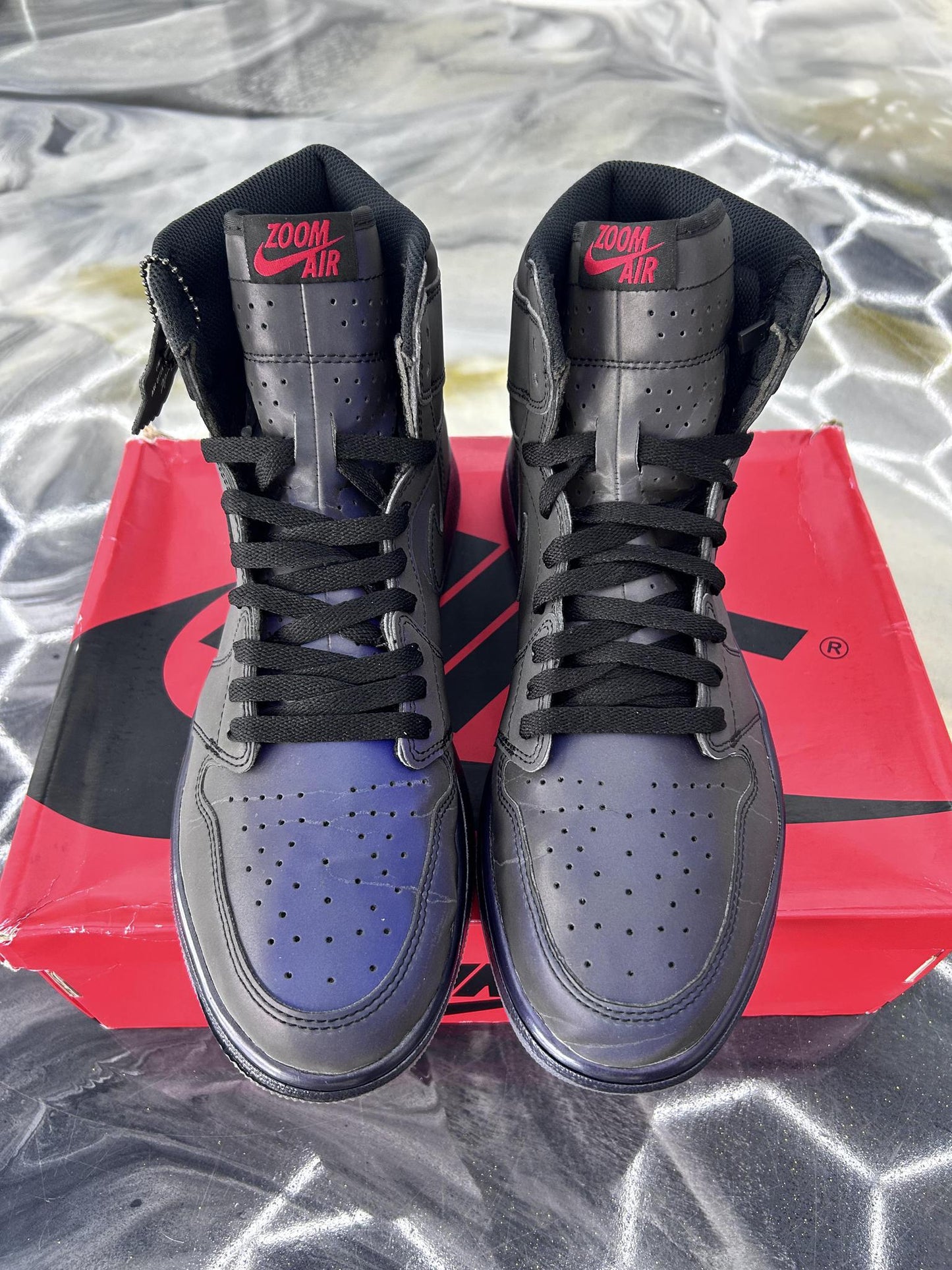 Jordan 1 Zoom "Fearless" Used Size 12