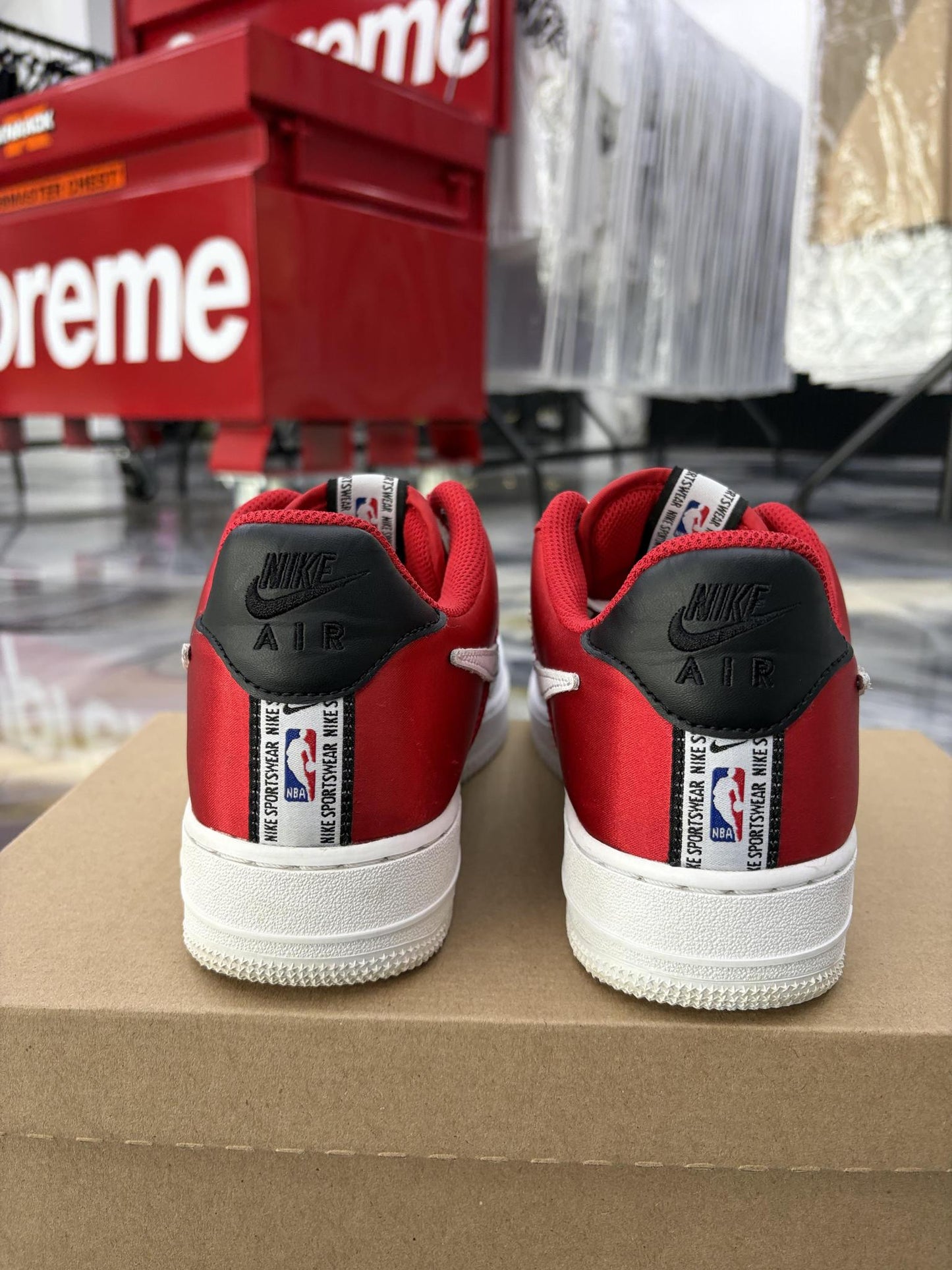 Nike Air Force 1 07 LV8 "Red" Used Size 8