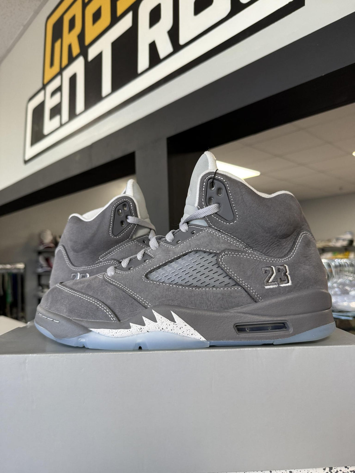 Jordan 5 "Wolf Grey" Used Size 10