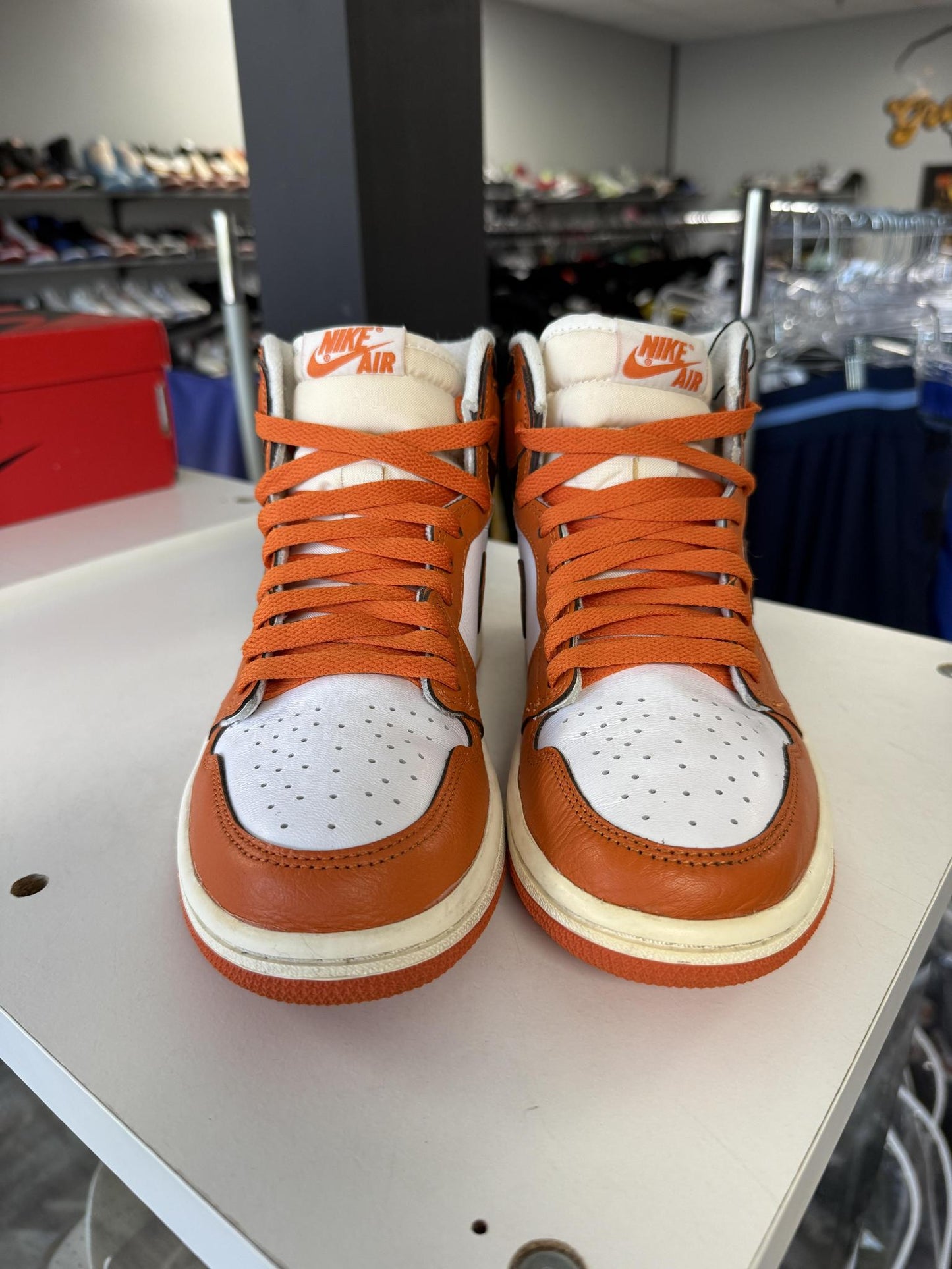 Jordan 1 "Starfish" Used Size 5Y/6.5W