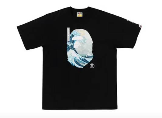 Bape x Ukiyo-E Japan Exclusive Ape Head 1 "Black"