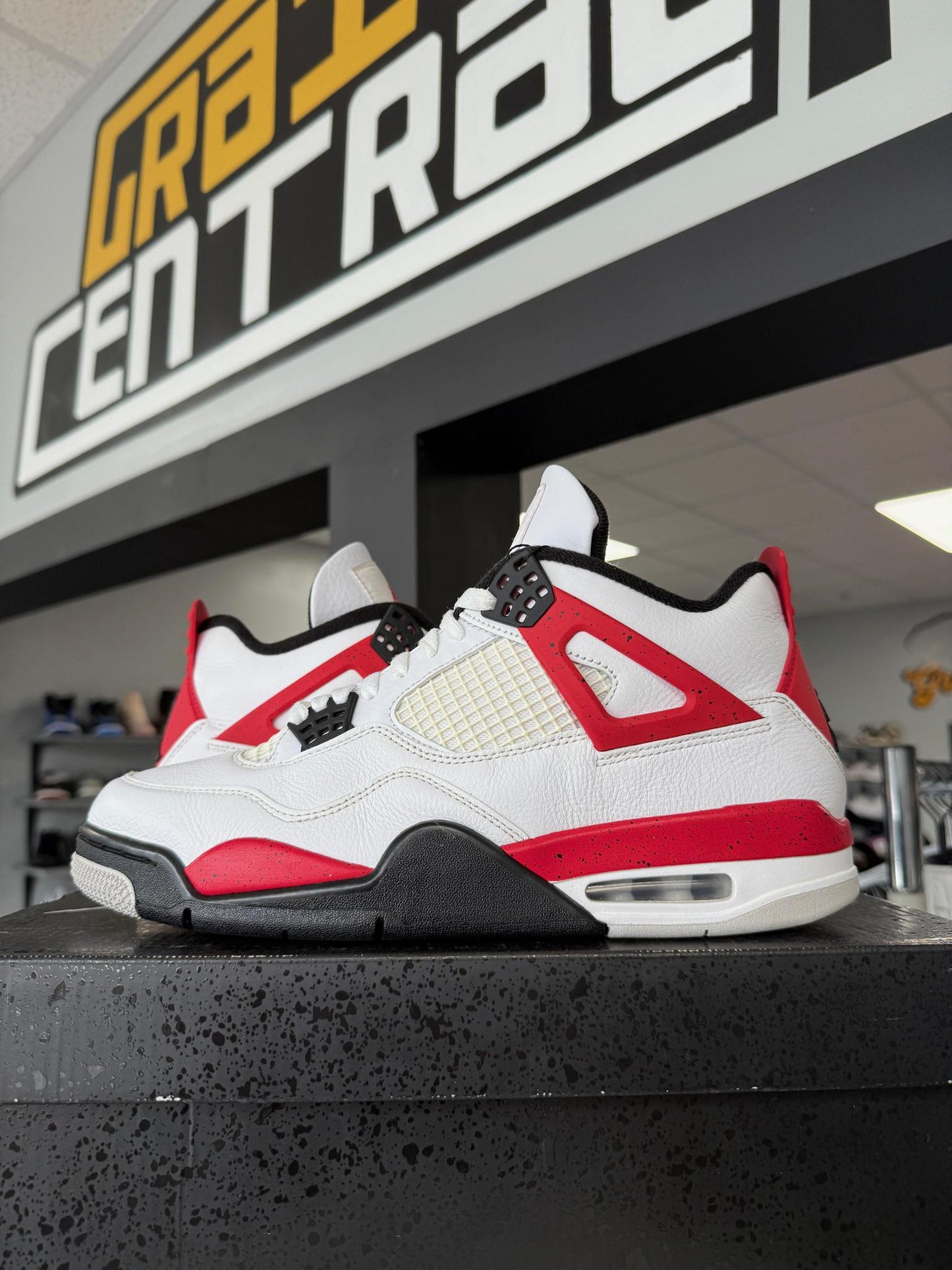 Jordan 4 "Red Cement" Used Size 10
