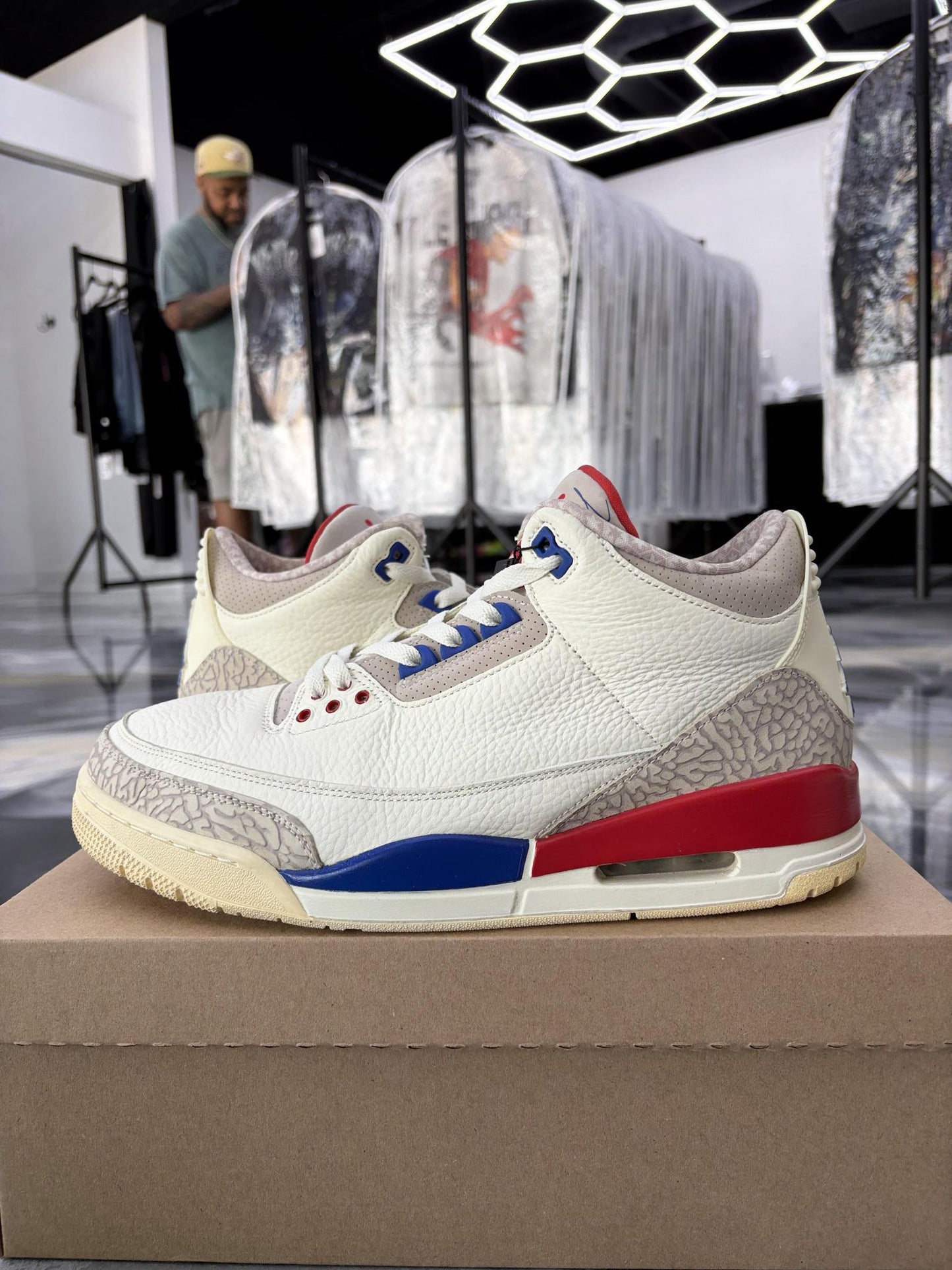 Jordan 3 "International Flight" Used Size 12