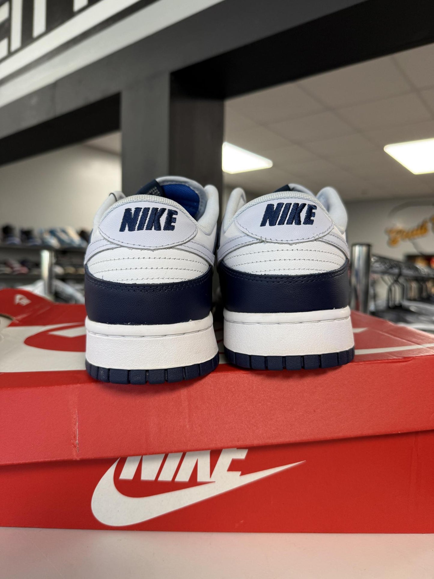 Nike Dunk Low "Grey Game Royal" Used Size 12