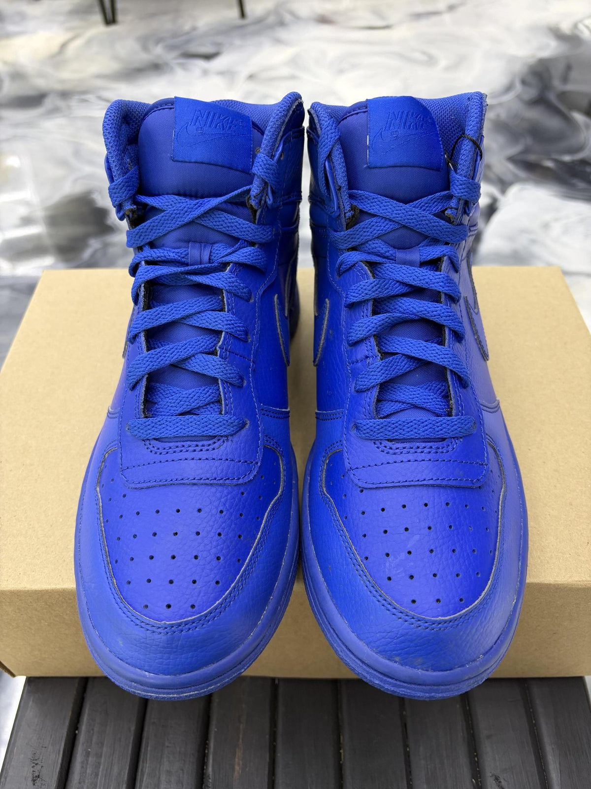 Nike Big High "Royal" Used Size 7.5