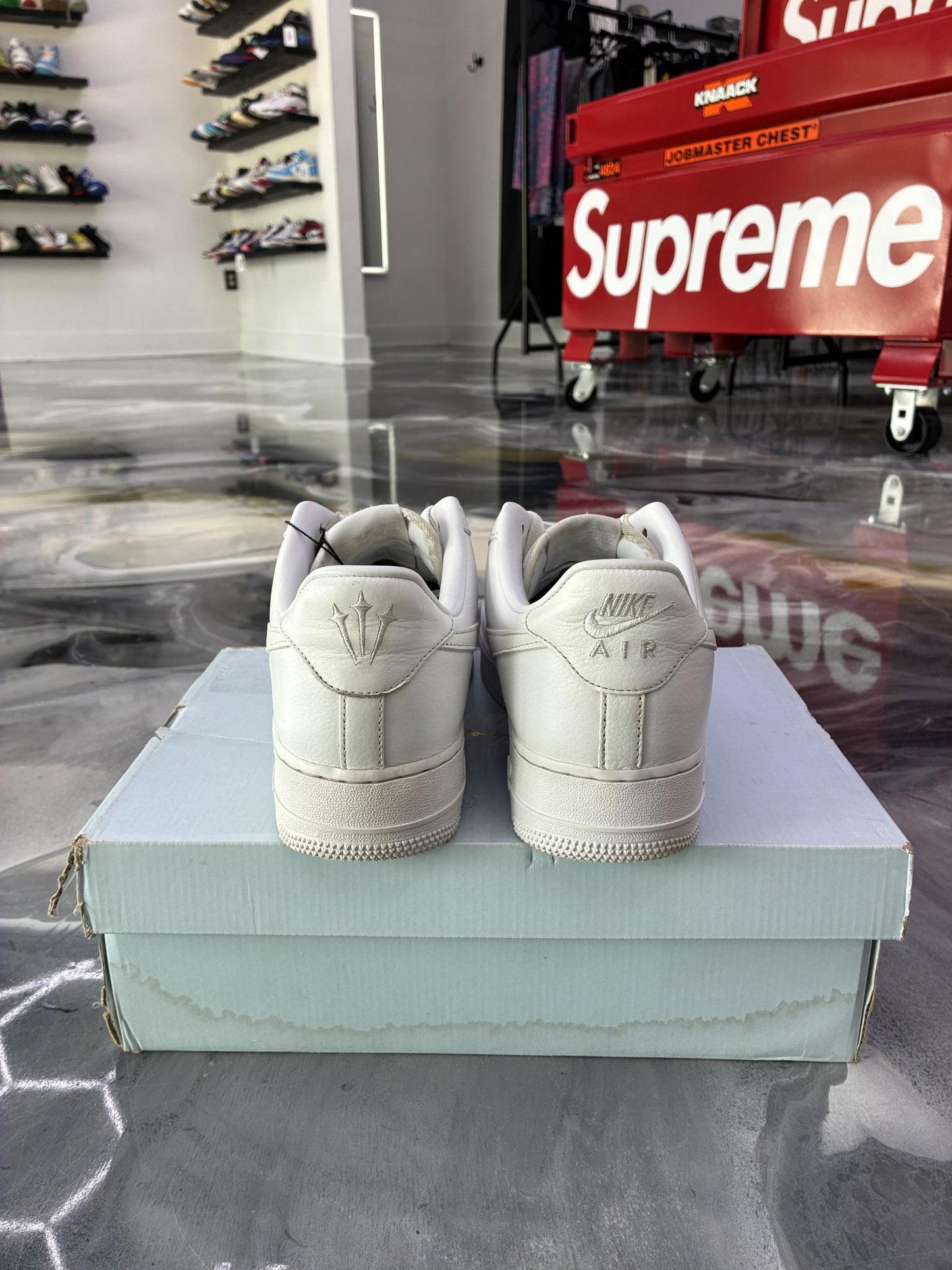 Nike Air Force 1 "Certified Lover Boy" White Used Size 11