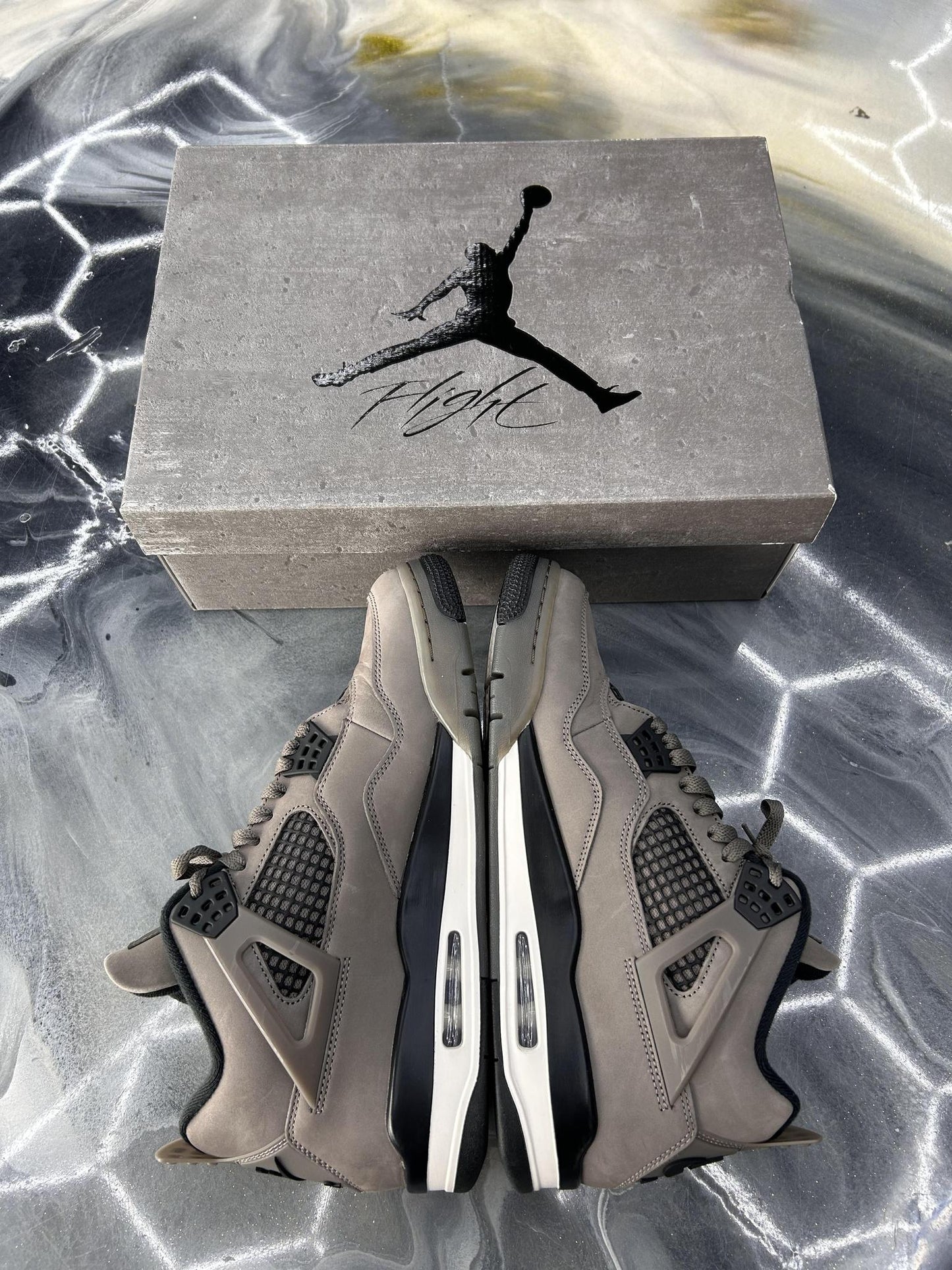Jordan 4 "Cave Stone" Used Size 10.5