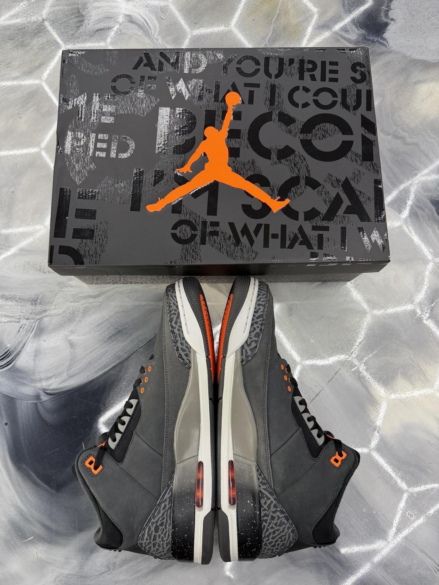 Jordan 3 "Fear" Used Size 13