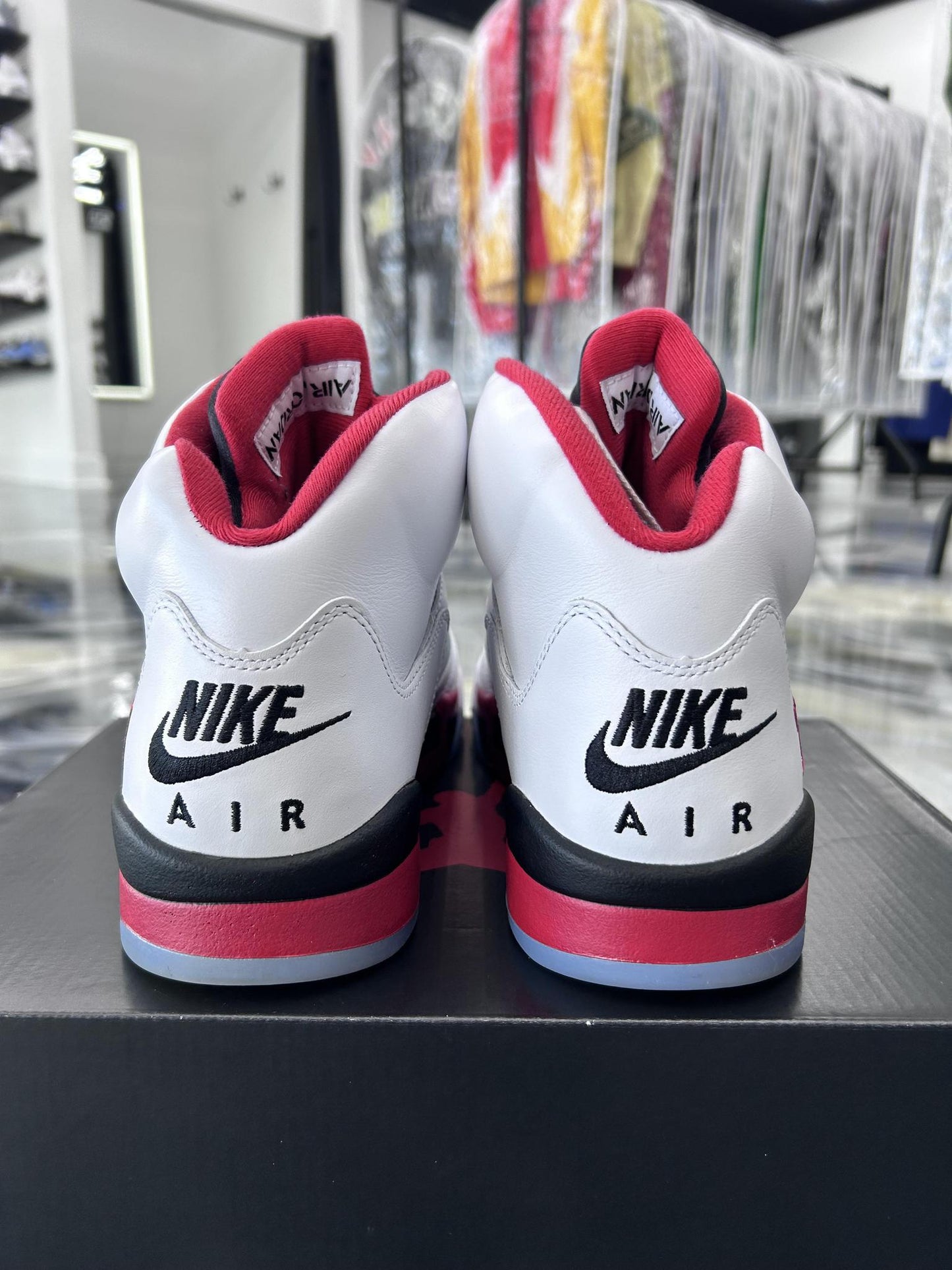Jordan 5 "Fire Red" Used Size 10