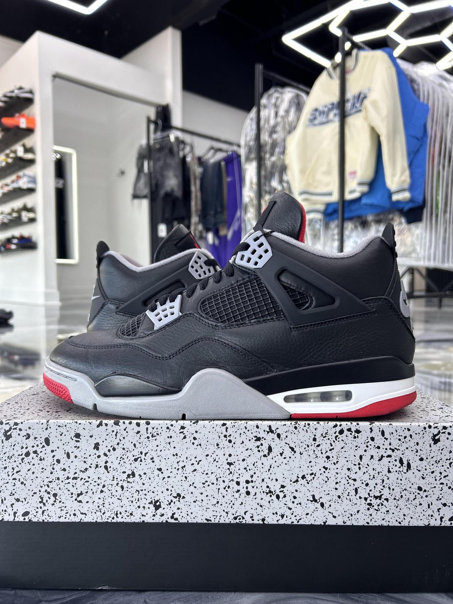 Jordan 4 "Bred Reimagined" Used Size 13