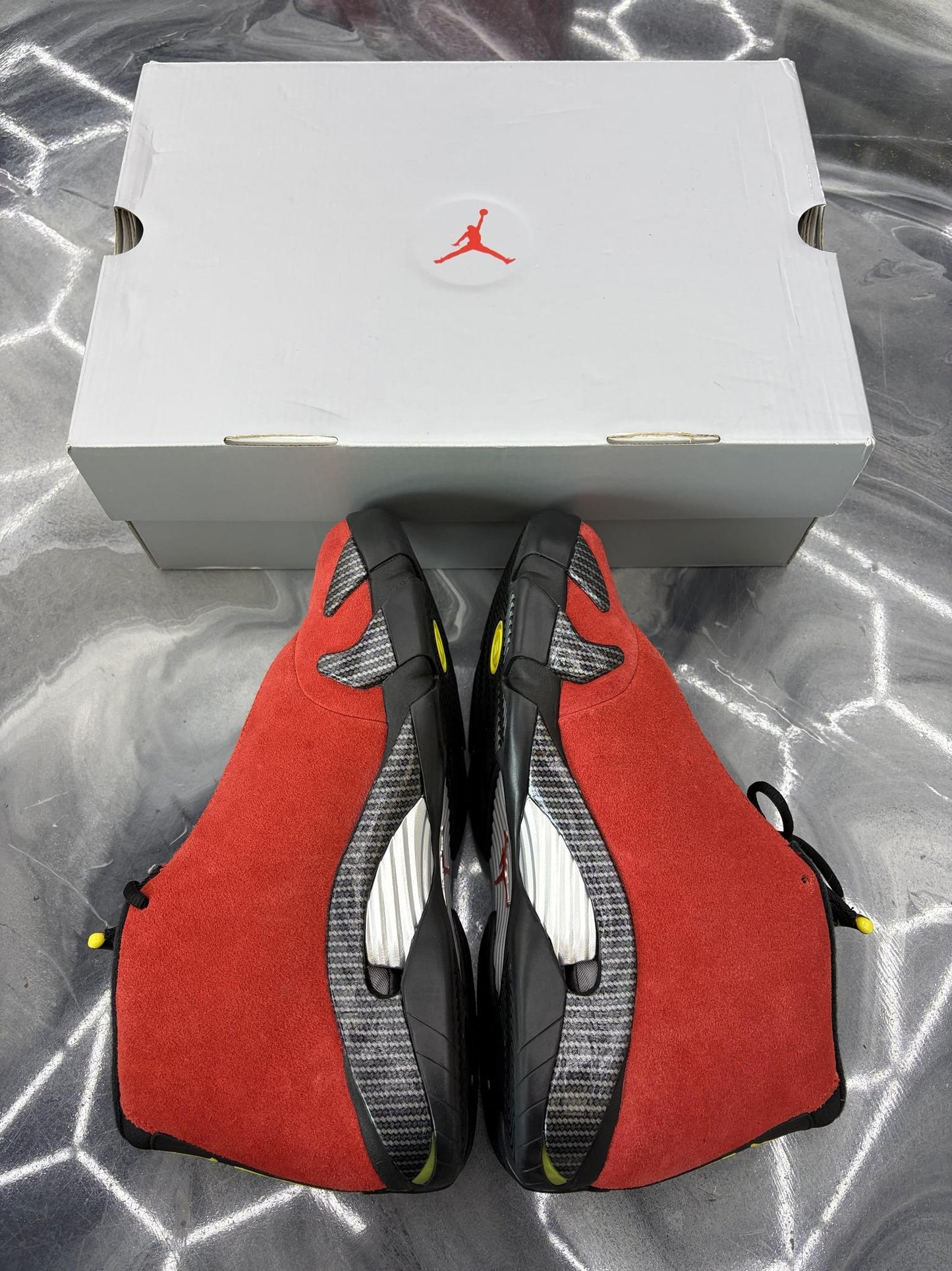 Jordan 14 "Ferrari" Used Size 9.5