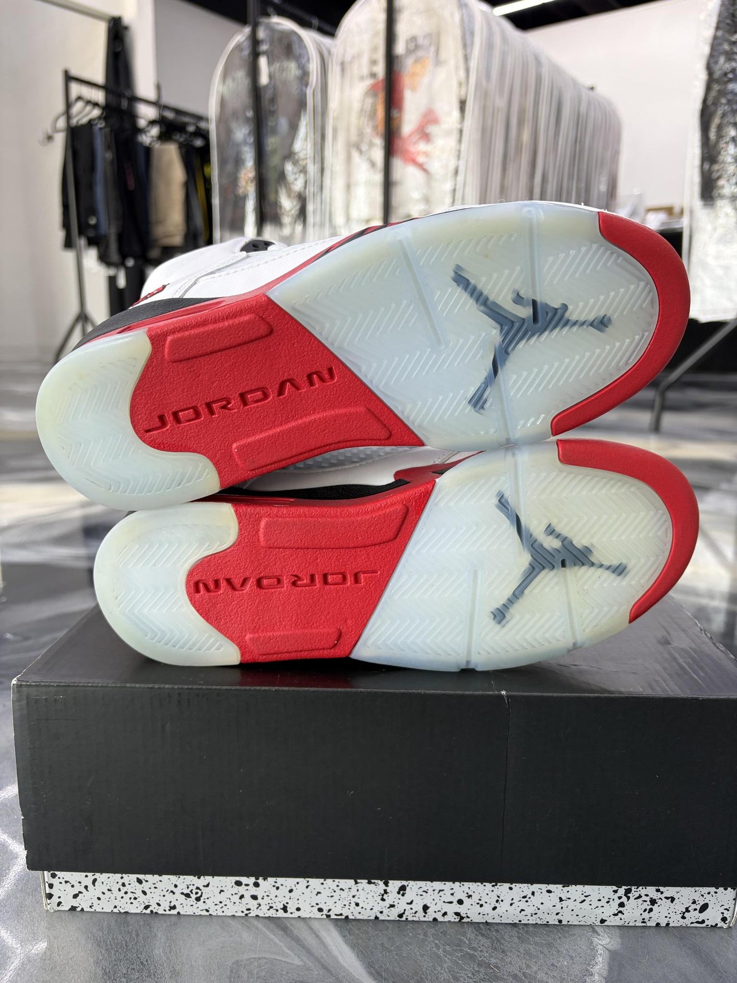 Jordan 5 "Fire Red" Used Size 6Y/7.5W
