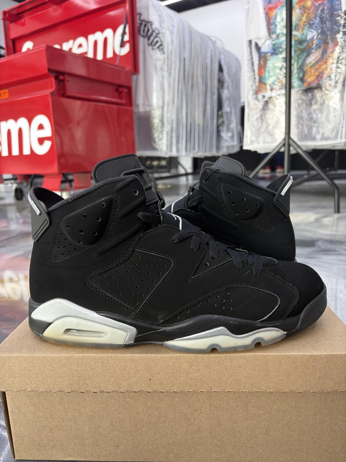 Jordan 6 Chrome Used