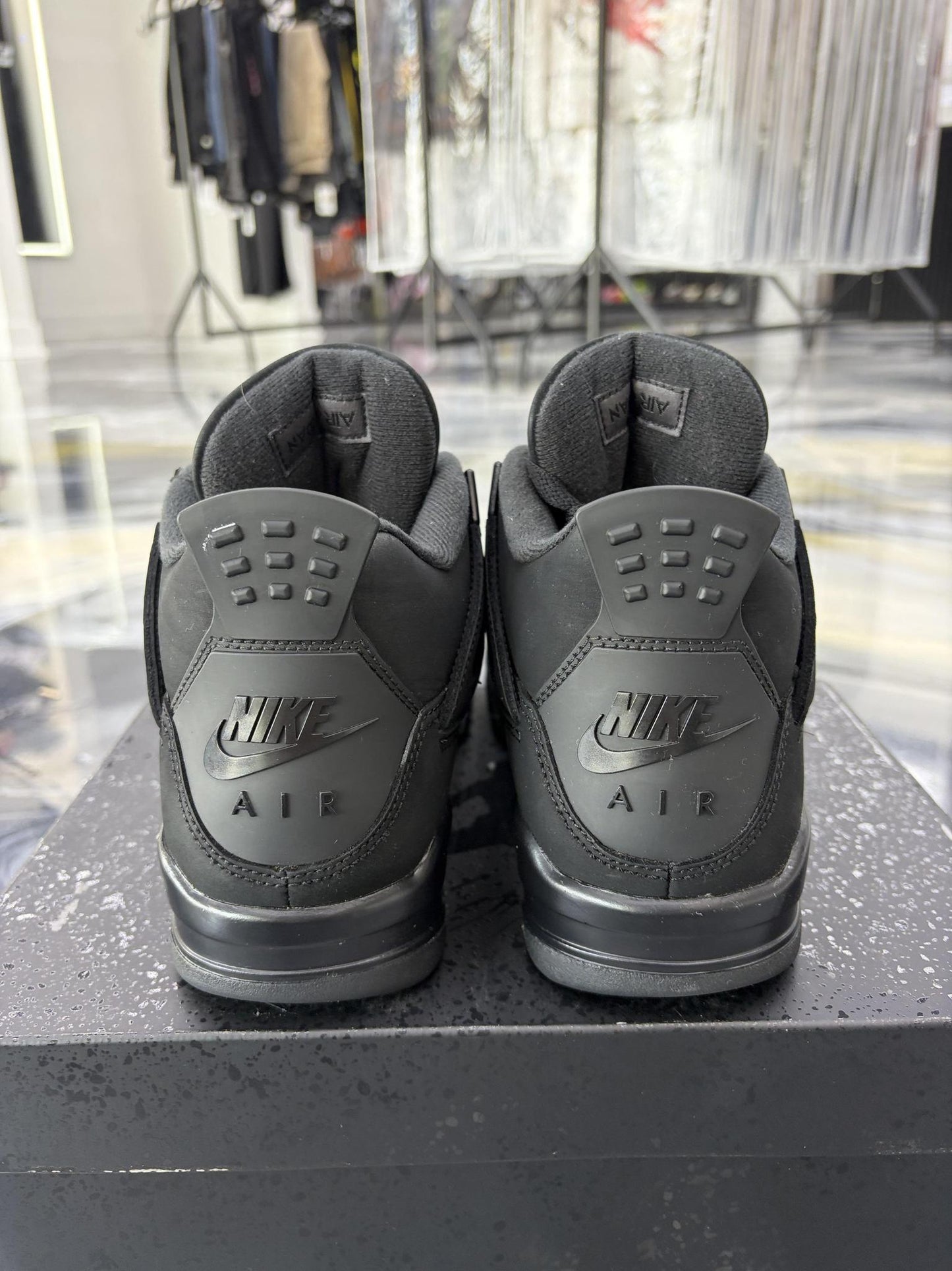 Jordan 4 "Black Cat" Used Size 6.5Y/8W