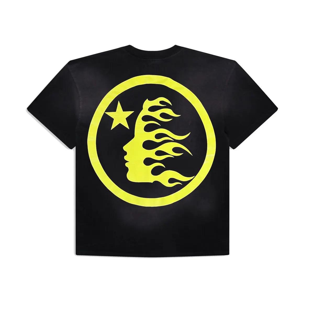 Hellstar Tee "Yellow Sports Logo"