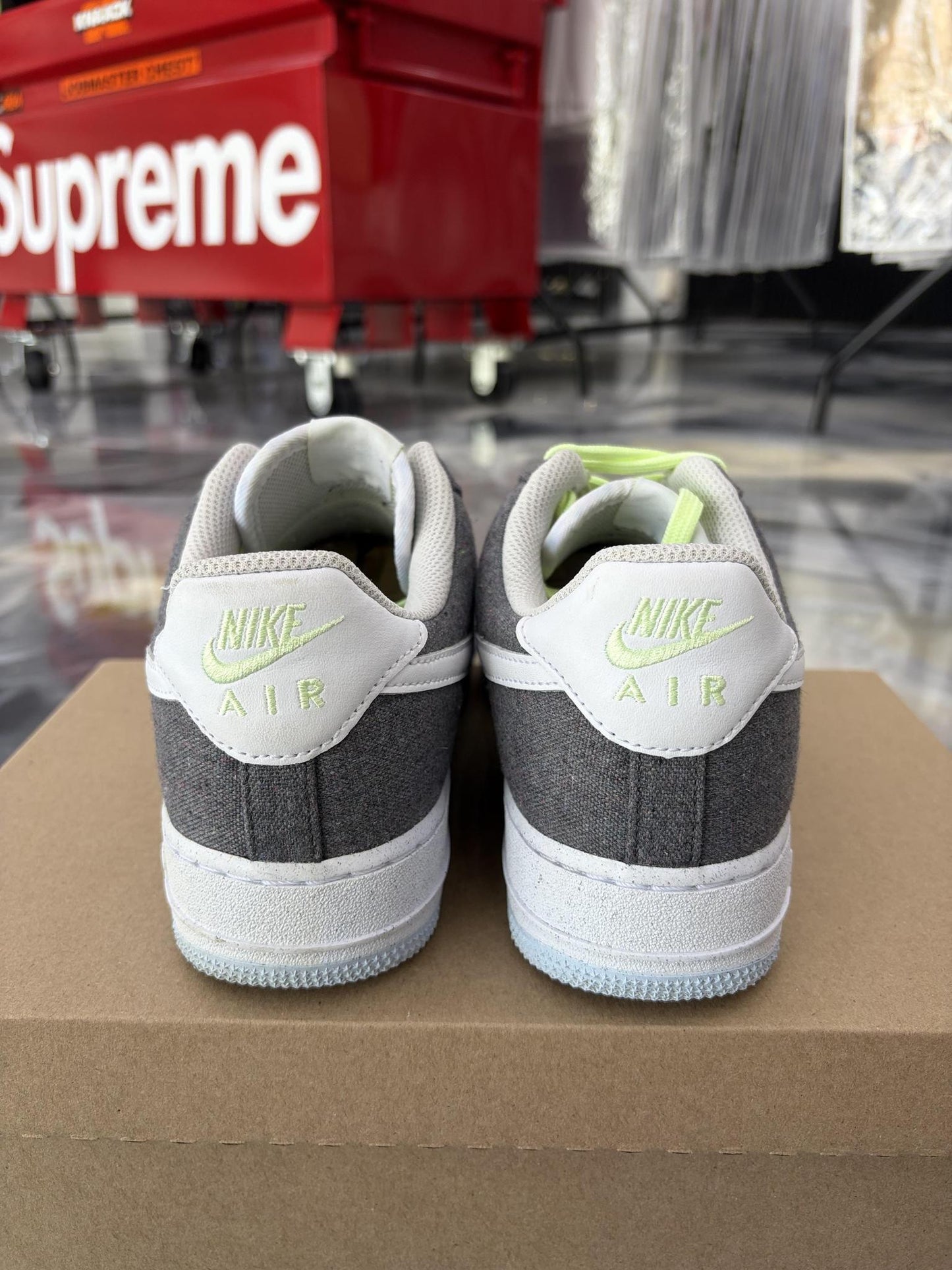 Nike Air Force 1 "Recycled Canvas" Used Size 8.5