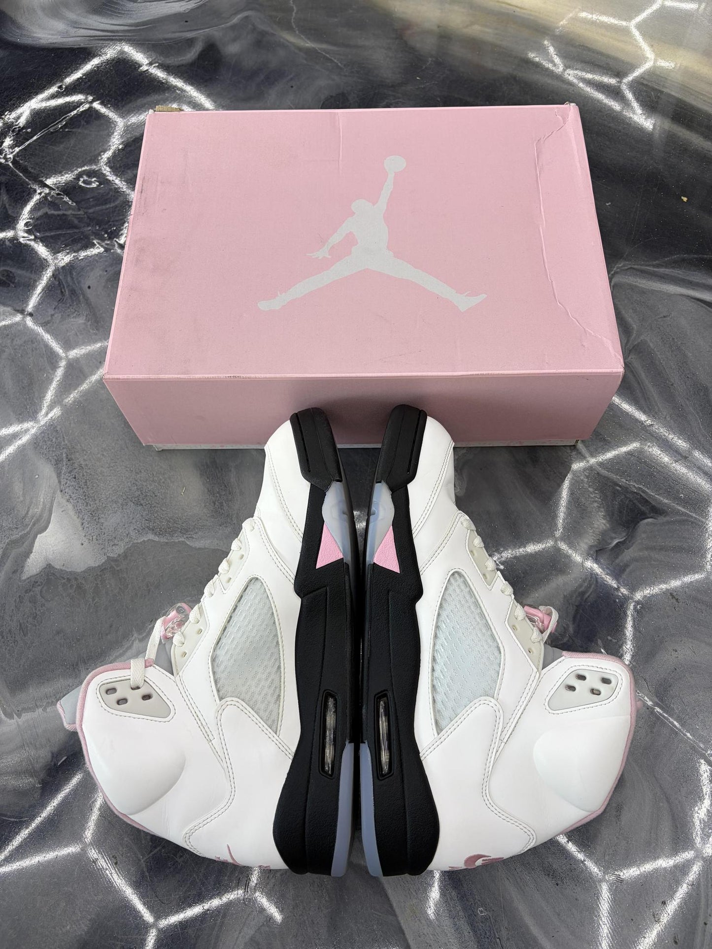 Jordan 5 "Medium Soft Pink" Used Size 12