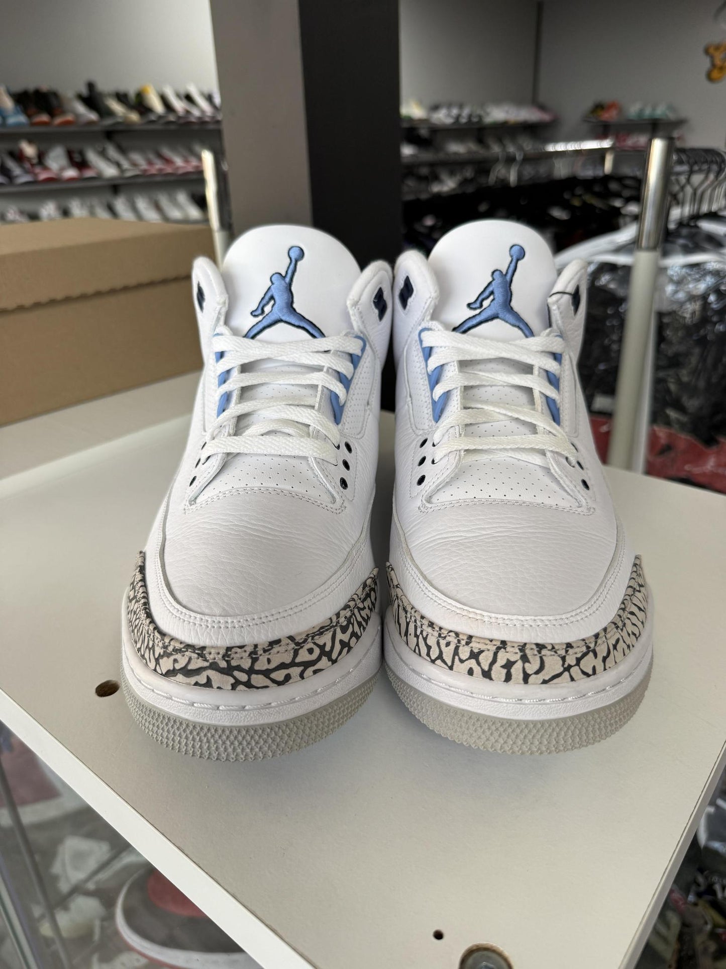 Jordan 3 "UNC" Used Size 14