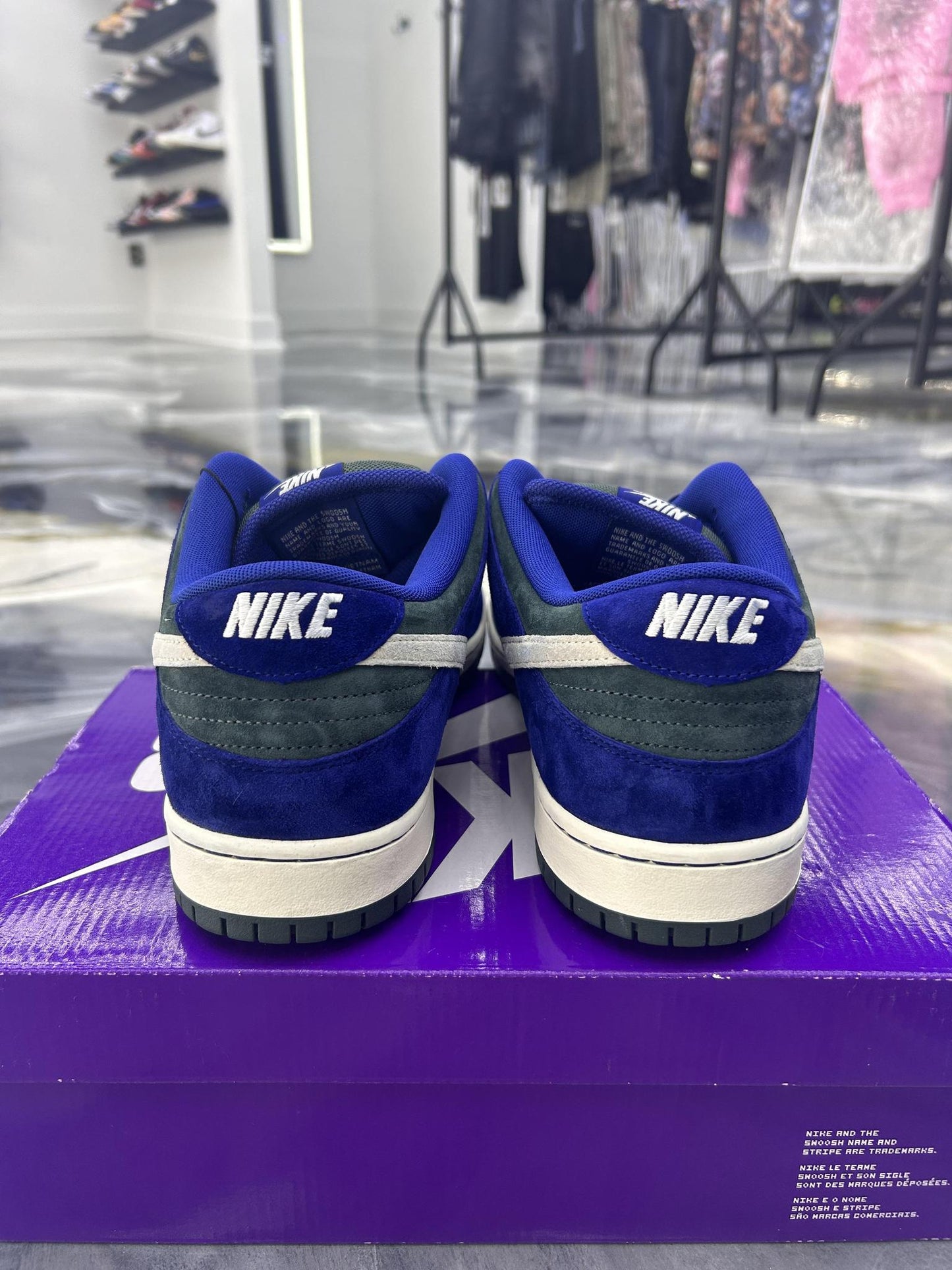 Nike SB Dunk Low "Deep Royal Blue" Used Size 15