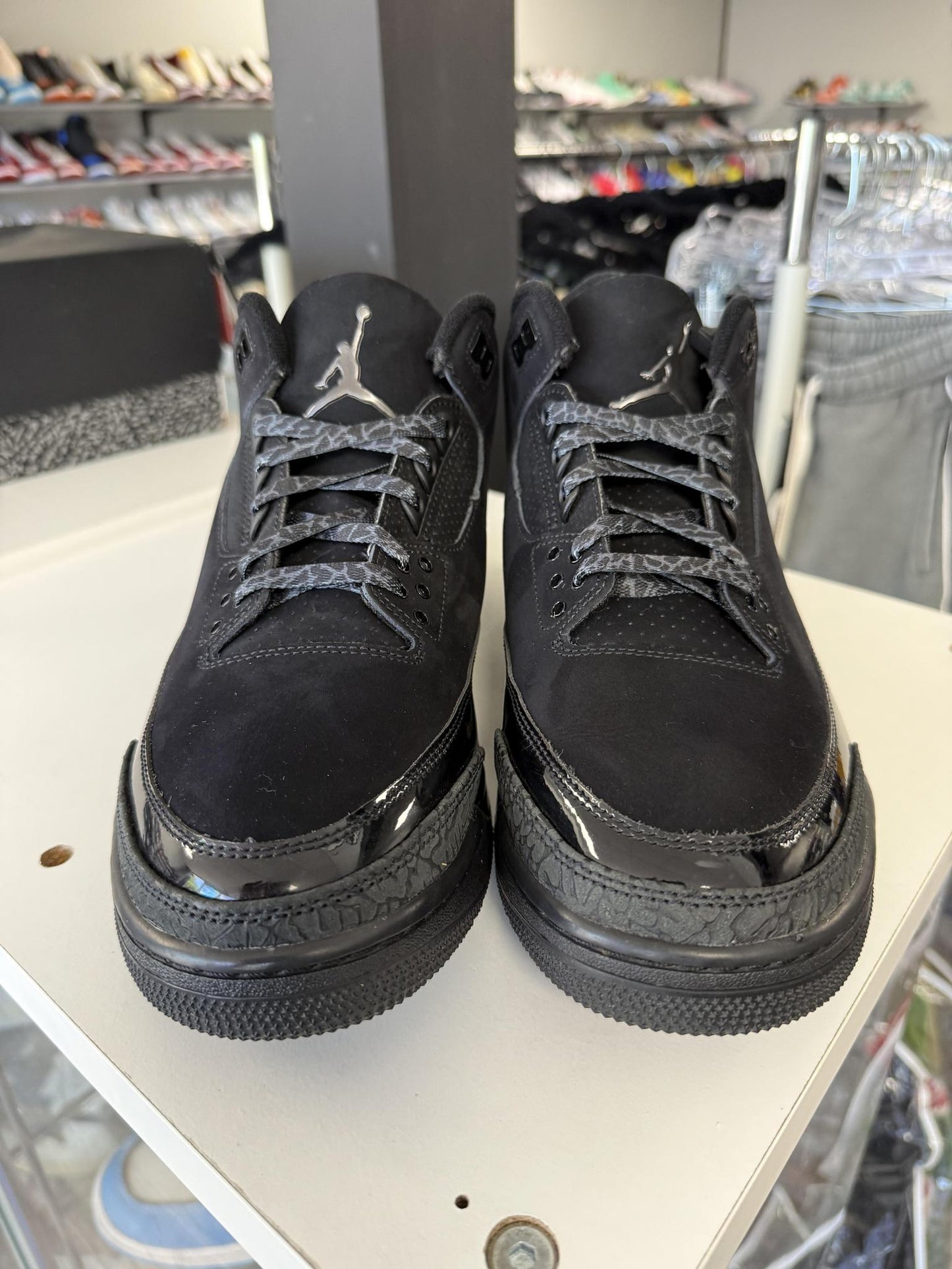 Jordan 3 "Black Cat" Used Size 12