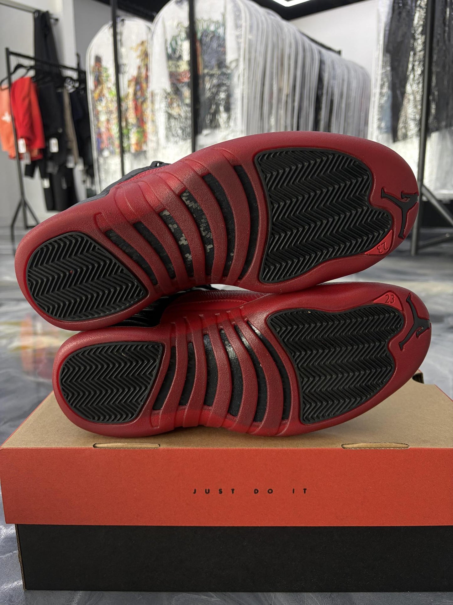 Jordan 12 "Flu Game" Used Size 9