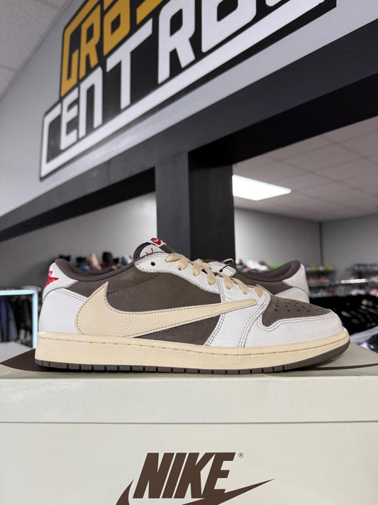 Jordan 1 Low x Travis Scott "Reverse Mocha" Used Size 11