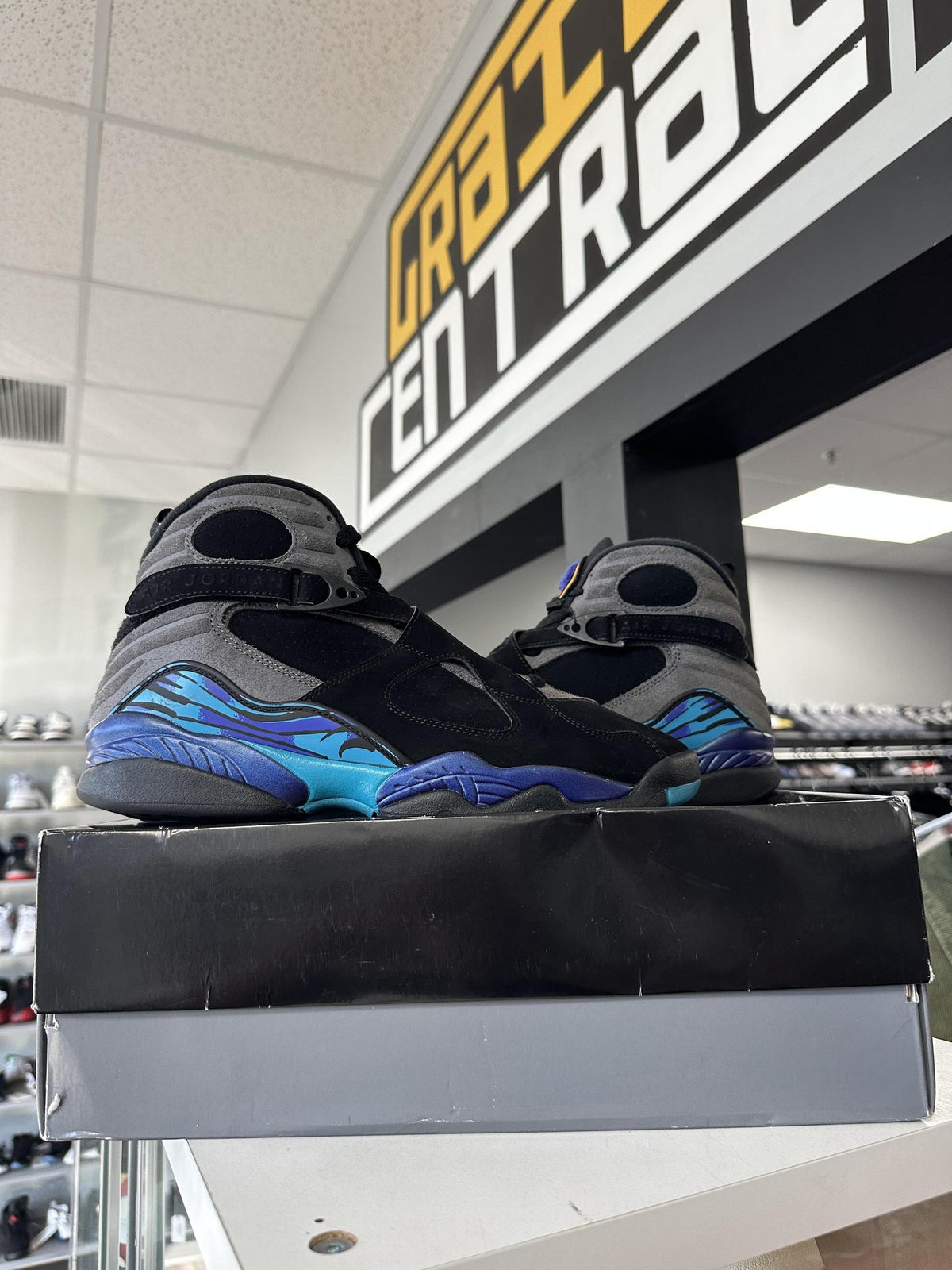 Jordan 8 "Aqua" Used Size 10
