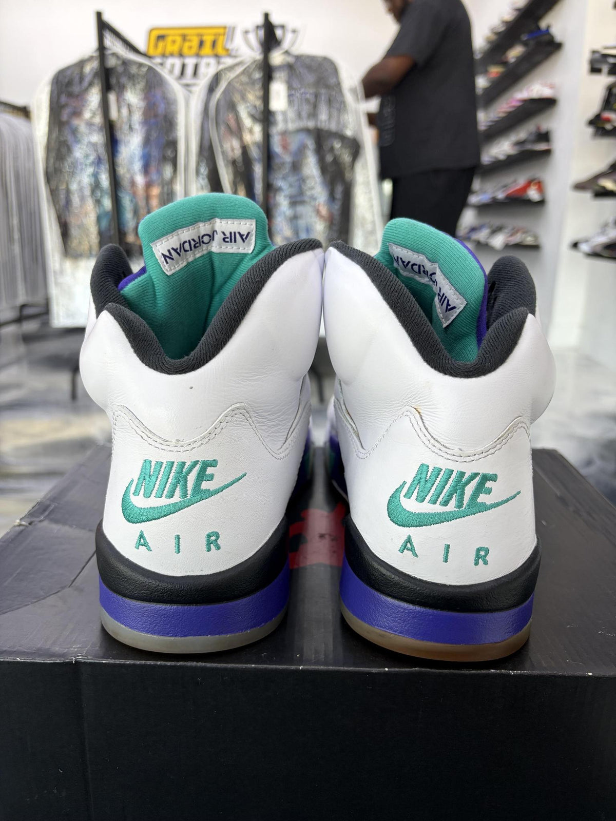 Jordan 5 "Grape" Used Size 10