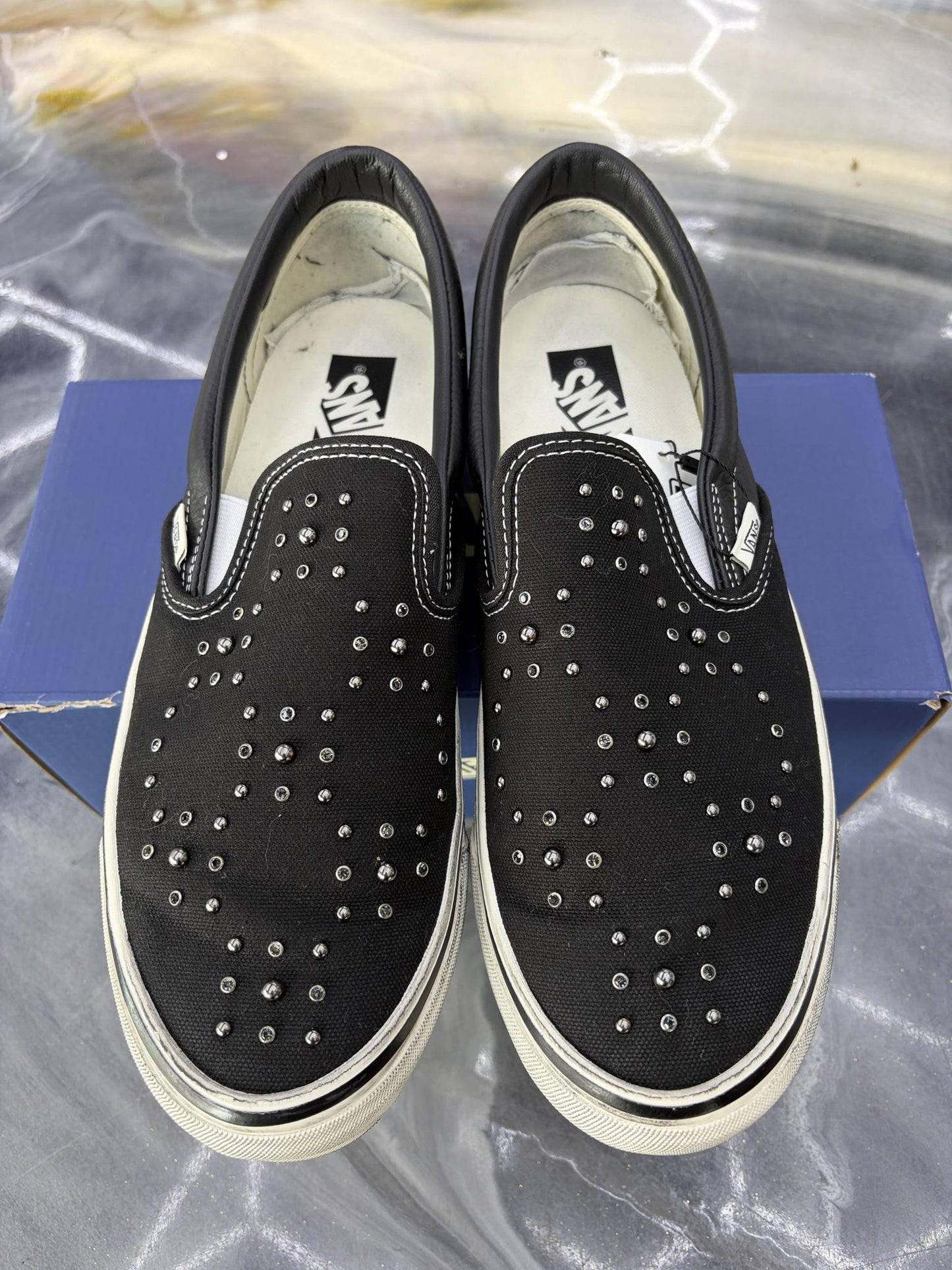 Vans LX Classic 98 Pearlized "Blackout" Used Size 11.5