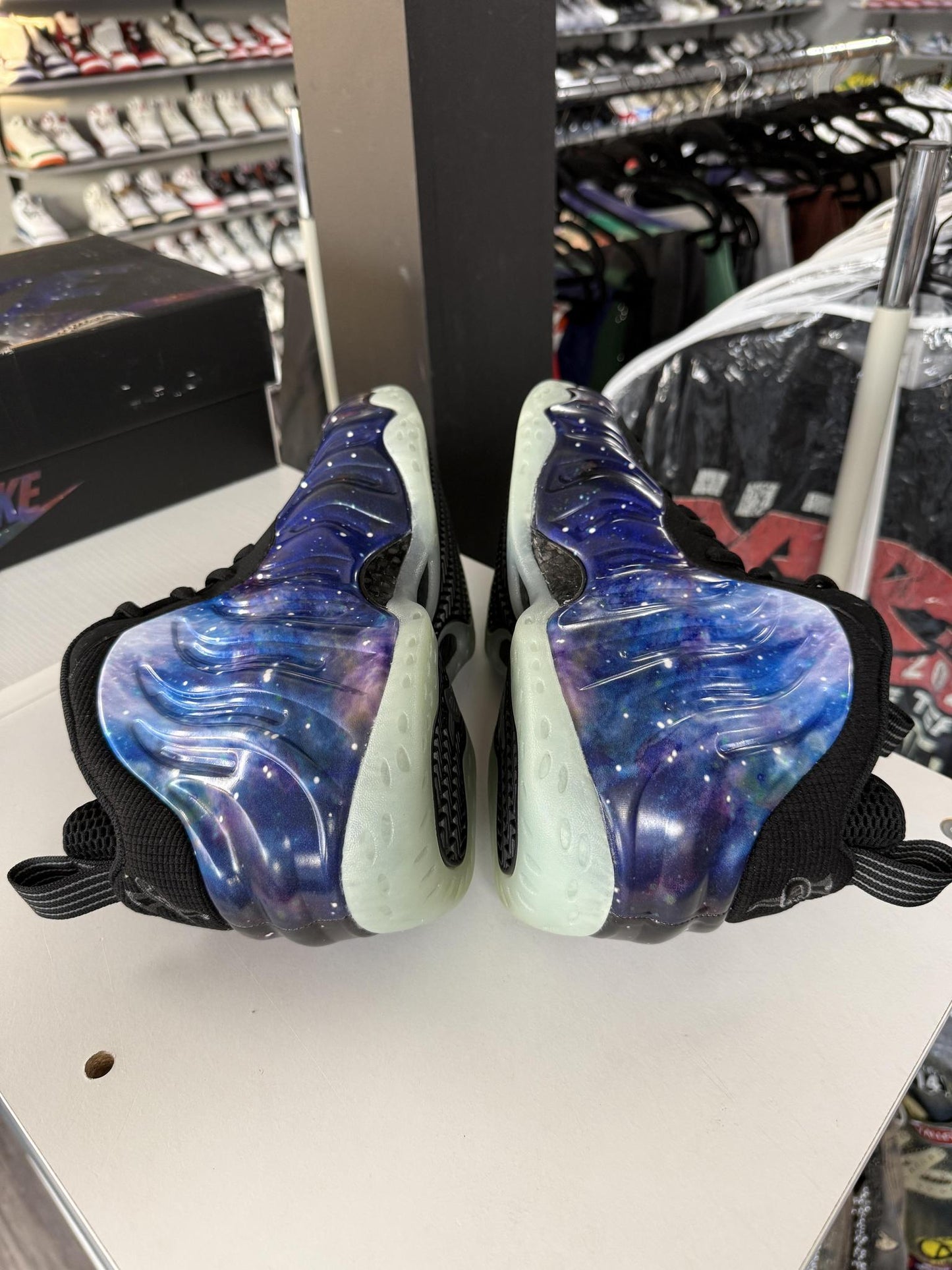 Foamposite "Galaxy" Used Size 14