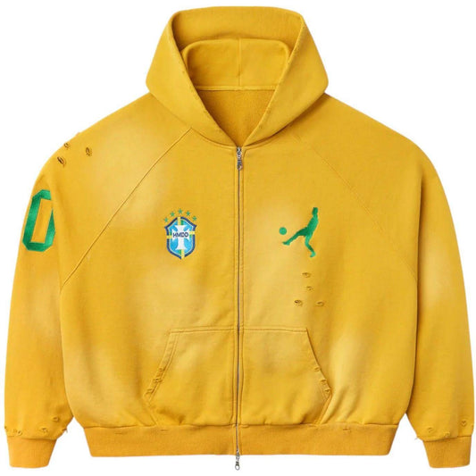HMDD Zip Jacket "Brazil"